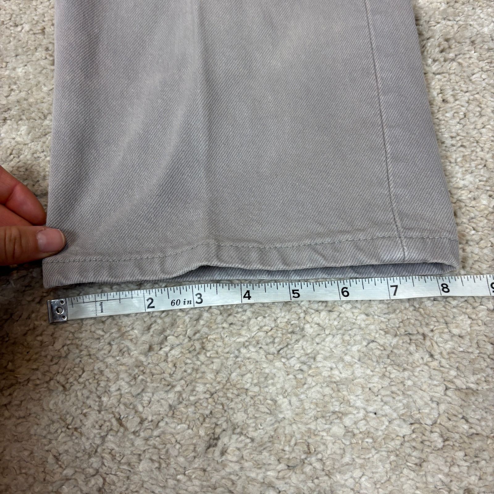 Levi's × Vintage Vintage 90s Levi's 501 Straight Leg Gray Denim Jeans 36x30 Size US 36 / EU 52 - 9 Thumbnail