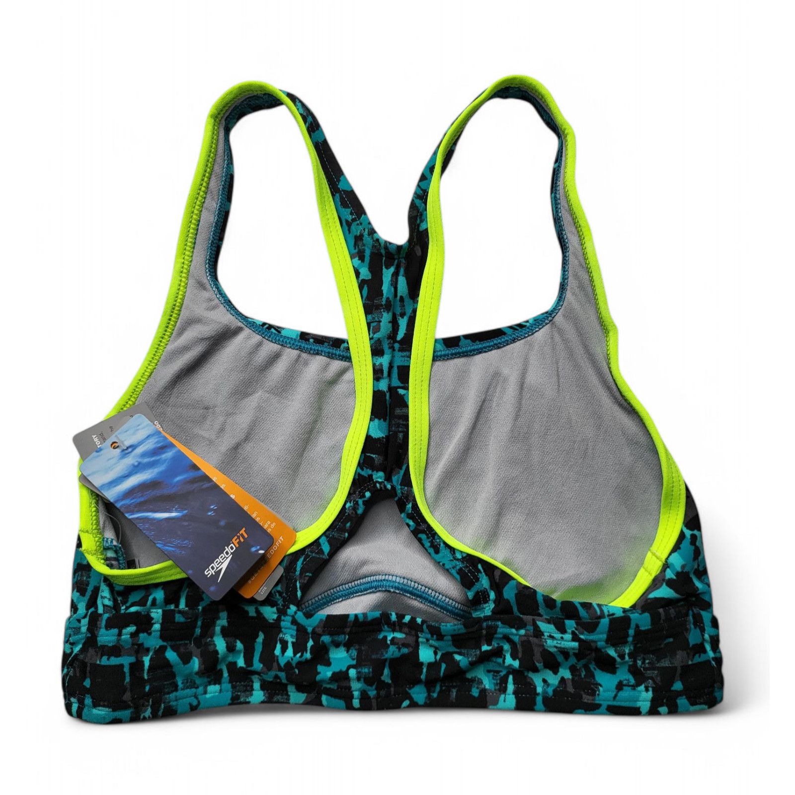 Speedo NWT SPEEDO Aqua Elite Lite Athletic Racerback Camo Size 6 Size M / US 6-8 / IT 42-44 - 5 Thumbnail