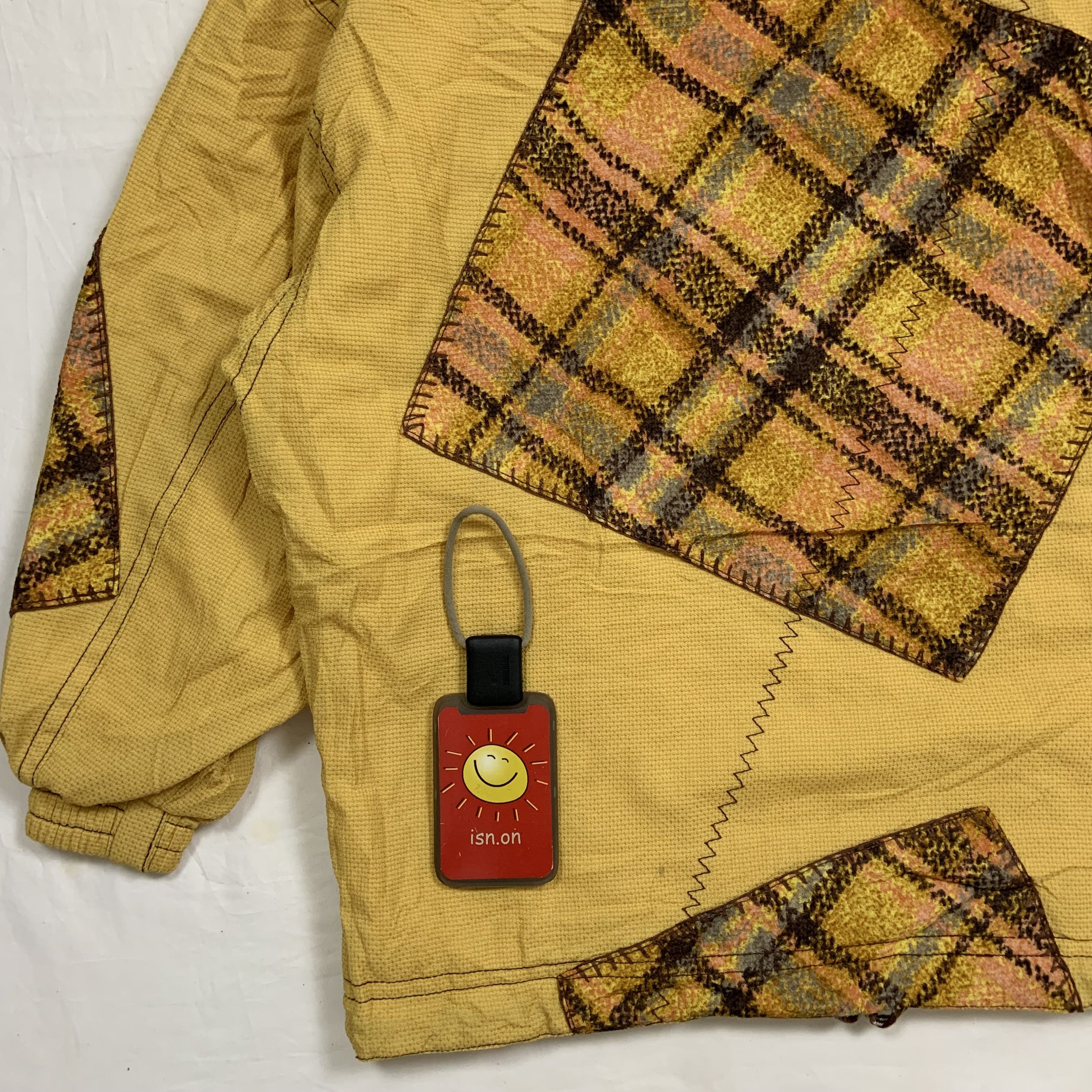 Vintage Vintage Evanova Patchwork Hooded Jacket Size US L / EU 52-54 / 3 - 5 Thumbnail