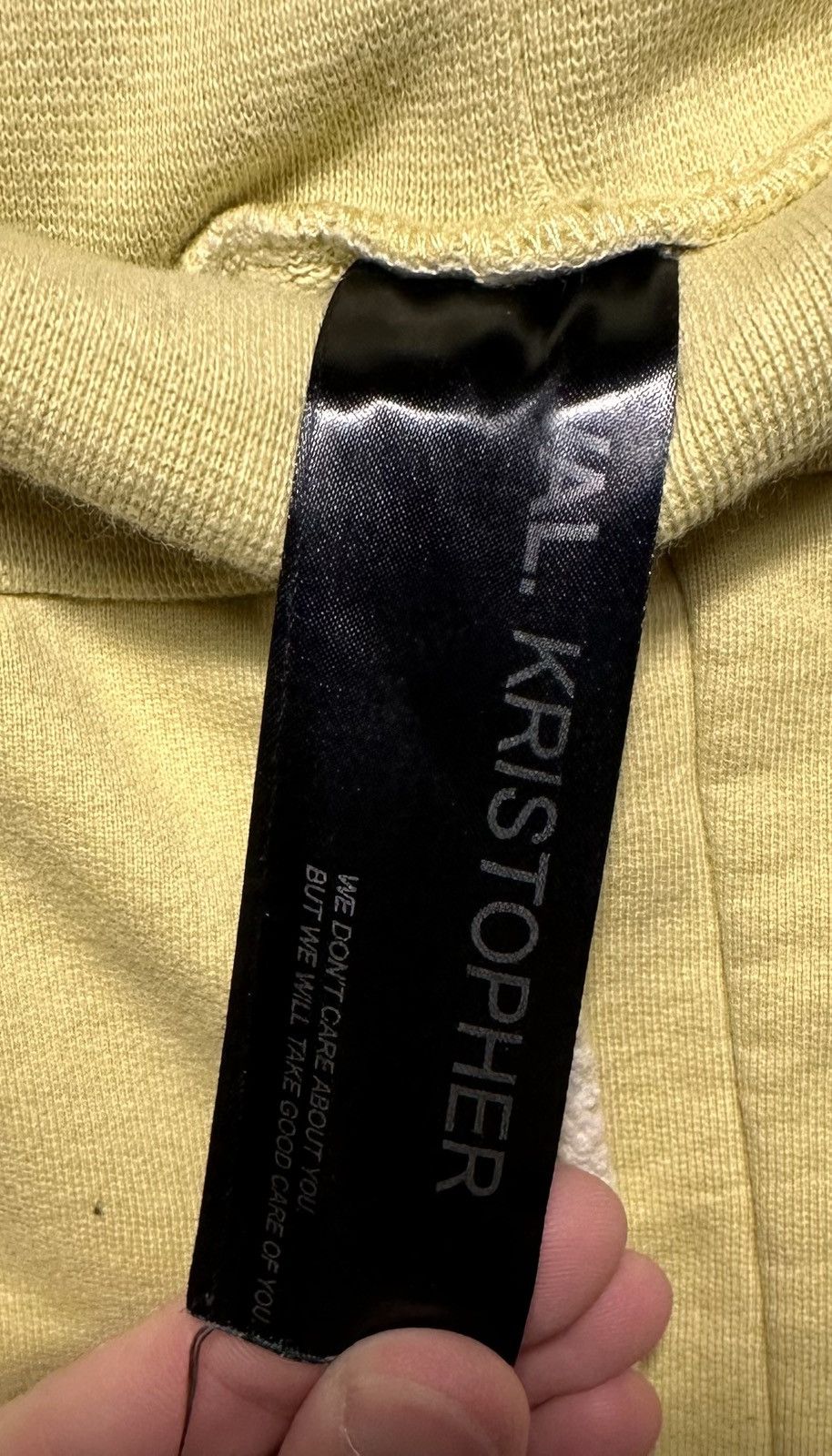 Val Kristopher Val Kristopher Patchwork Sweatpants Yellow Size US 32 / EU 48 - 3 Thumbnail
