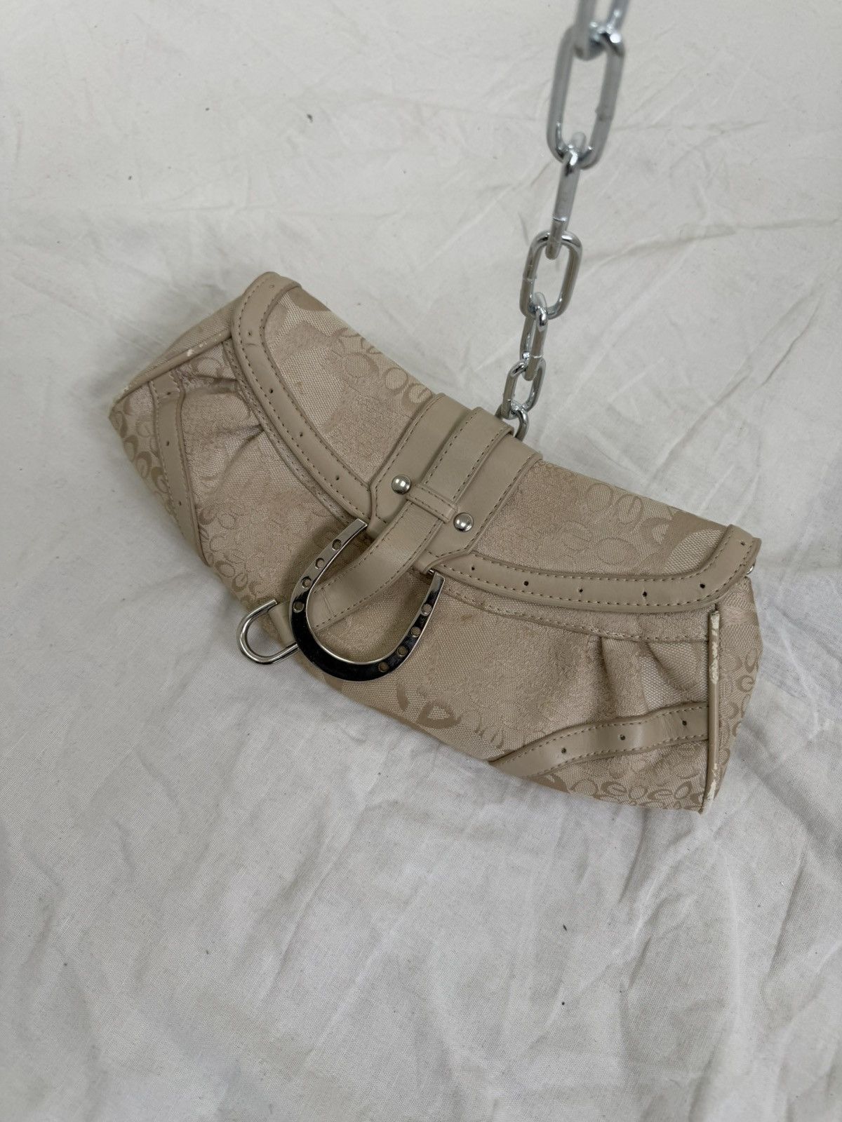 Guess Vintage Guess Style Monogram Y2K Clutch Bag Hype Size ONE SIZE - 5 Thumbnail