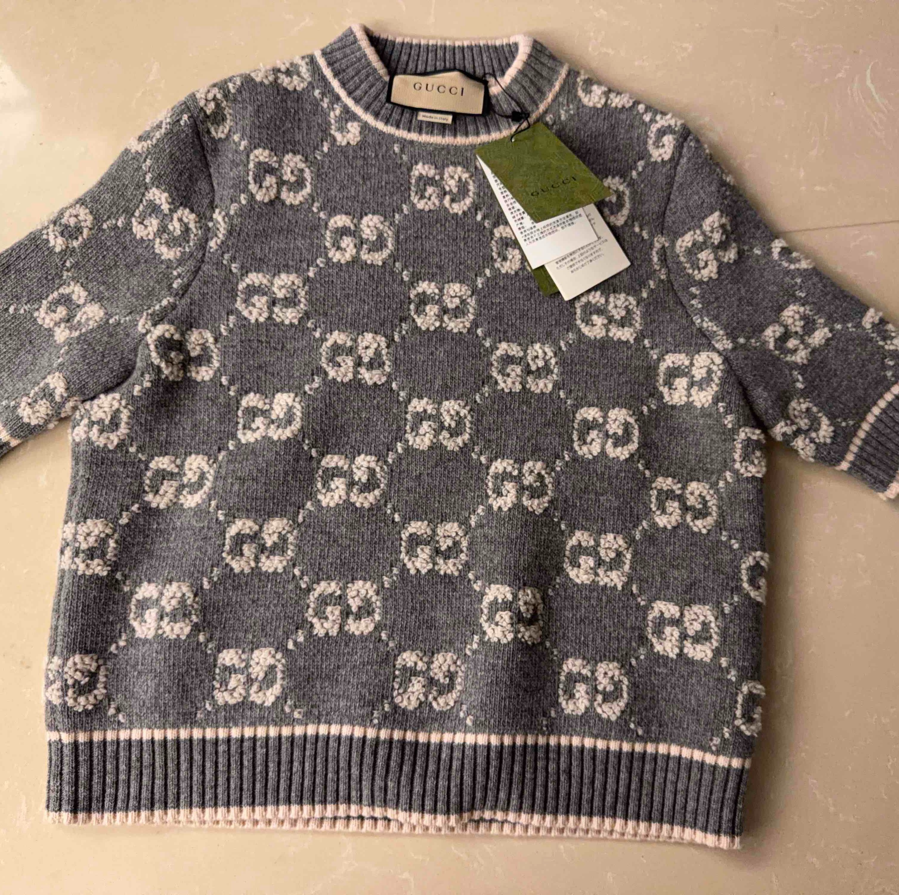Gucci Gucci GG Jacquard Knit Top Size XS Size XS / US 0-2 / IT 36-38 - 1 Thumbnail