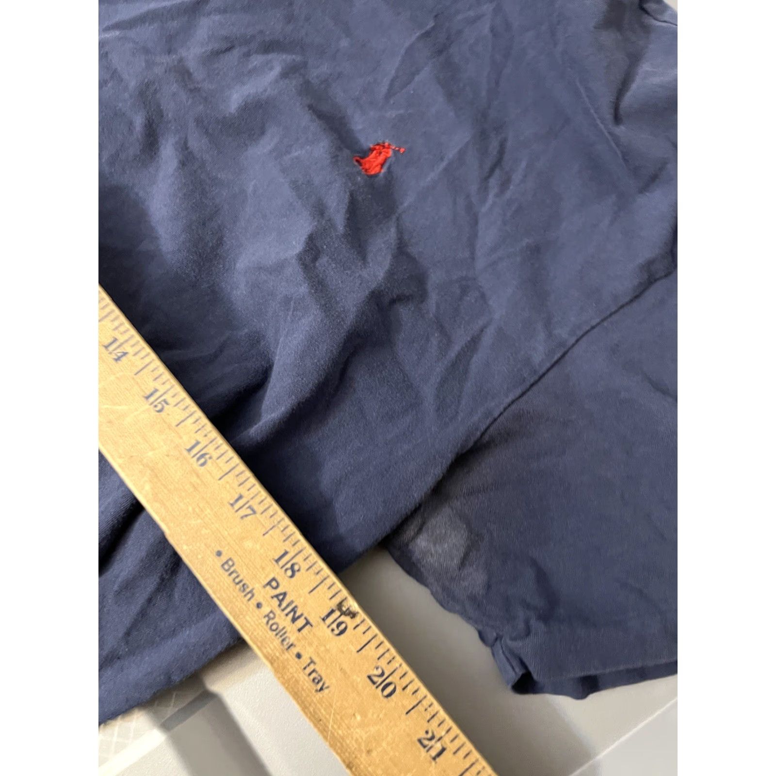 Polo Ralph Lauren VINTAGE Polo Ralph Lauren T-Shirt Polo Shirt V-Neck Short Sleeve Mens Medium Blue Logo Cotton 90s Theme Size US M / EU 48-50 / 2 - 5 Thumbnail