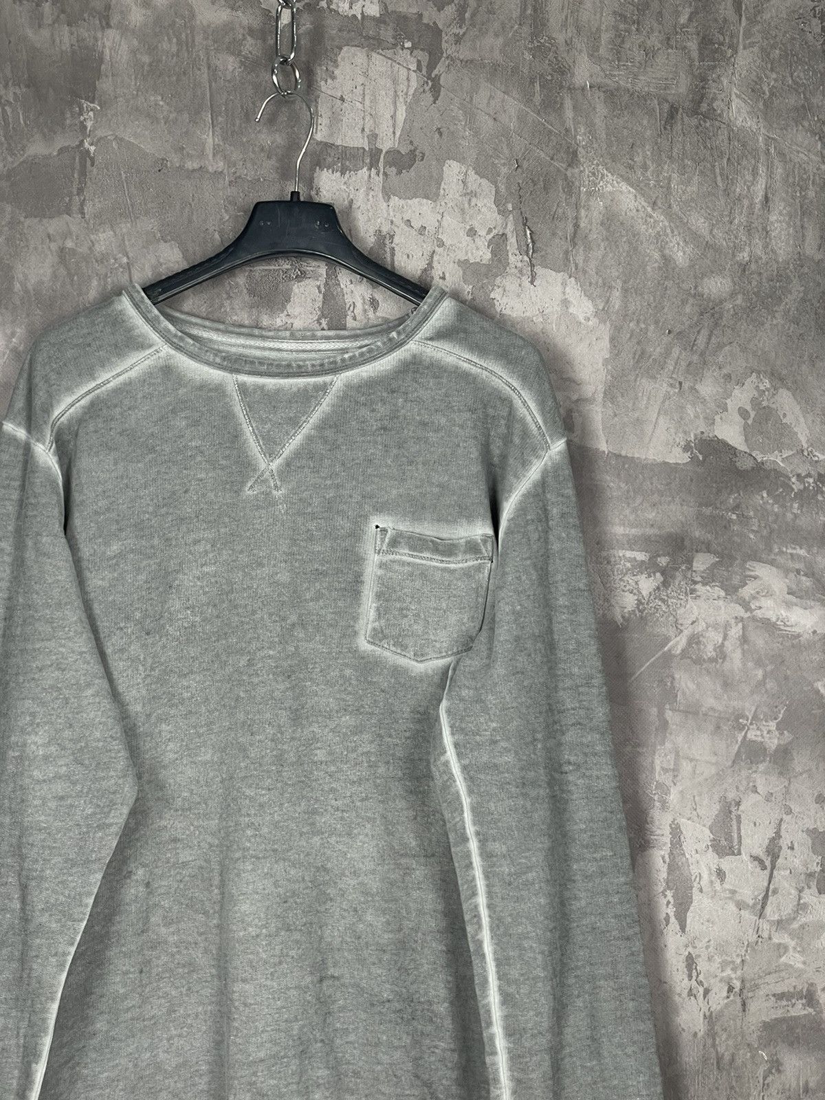 Japanese Brand Vintage 90s Archival Distressed Faded Japanese Long sleeve Size US L / EU 52-54 / 3 - 4 Thumbnail