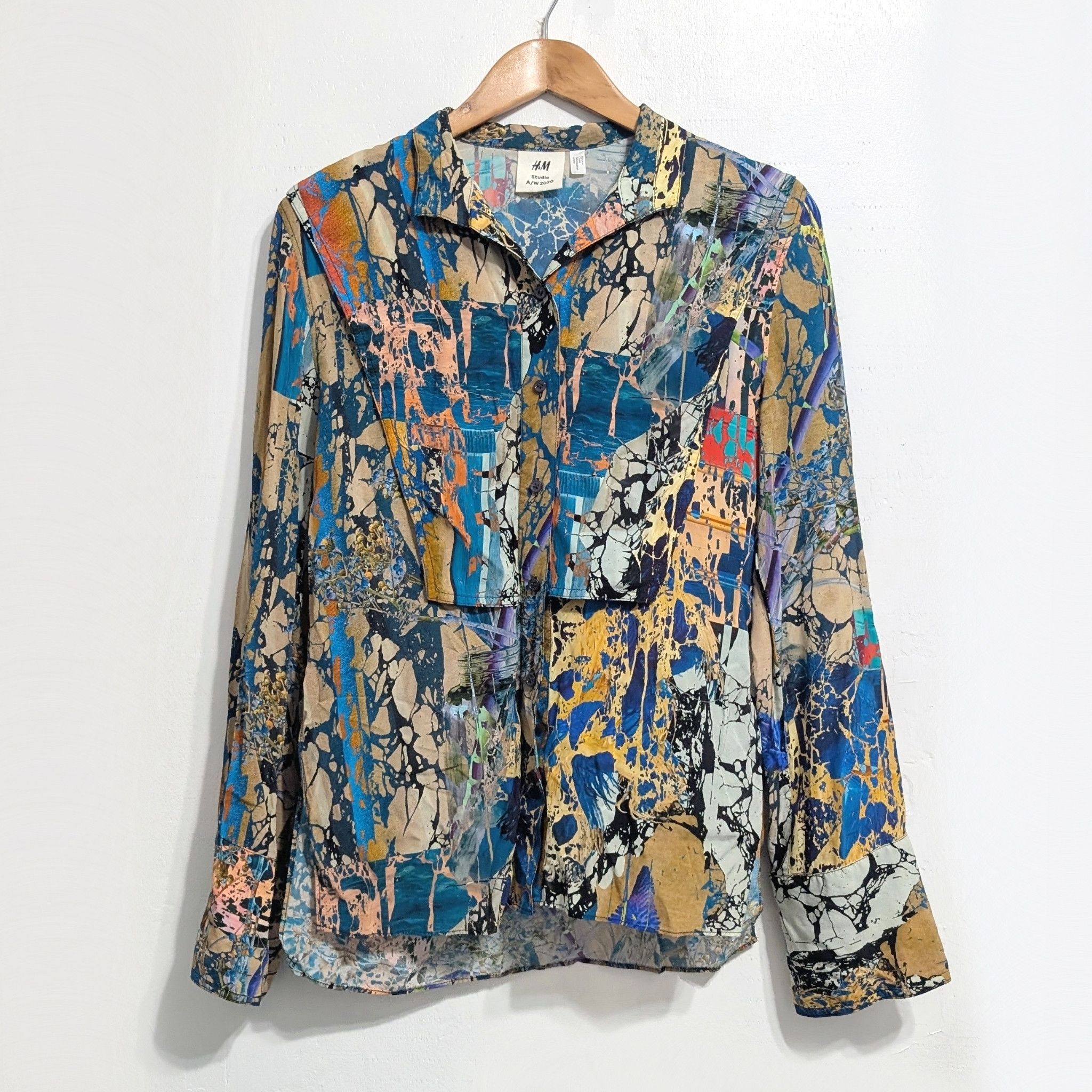 H&M H&M studio collection aw20 2020 blouse shirt top artsy Size XXS / US 00 / IT 34 - 1 Thumbnail