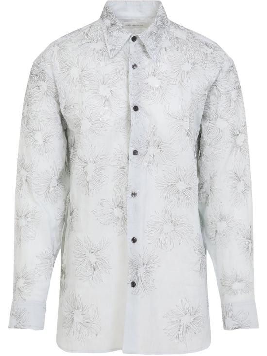 Dries Van Noten DRIES VAN NOTEN Men Long Tops 2510207551160 565 White Size US L / EU 52-54 / 3 - 1 Thumbnail