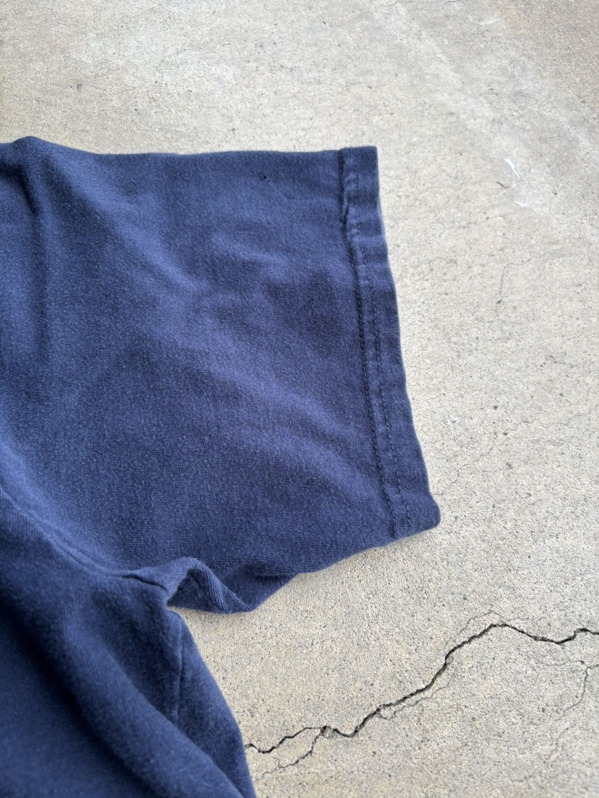 Other × Vintage Crazy 90s Imagination Boxy Heavyweight Navy Shirt Size US XL / EU 56 / 4 - 5 Thumbnail
