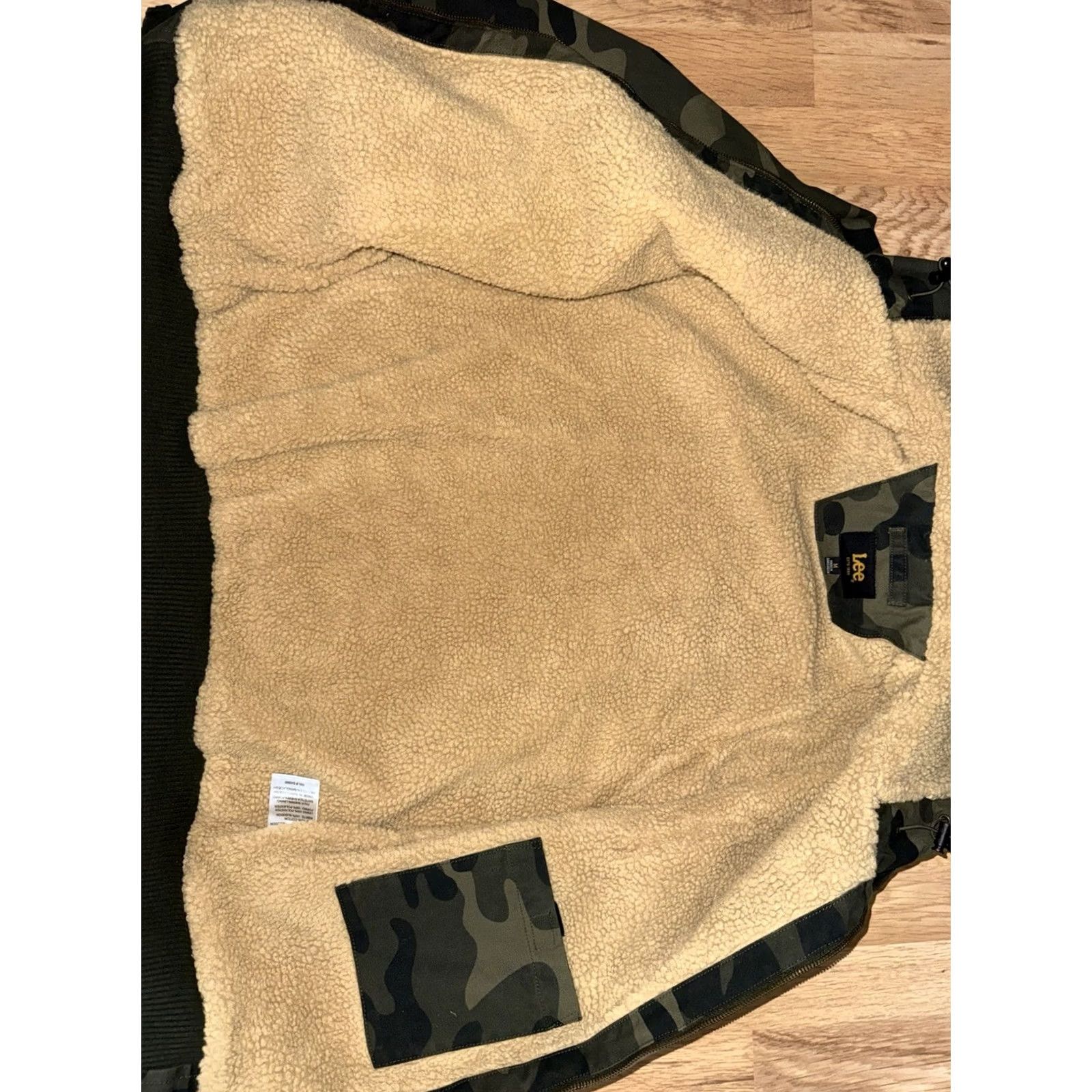 Lee Lee Camo Sherpa-Lined Jacket Men’s Medium Western Grunge Size US M / EU 48-50 / 2 - 3 Thumbnail