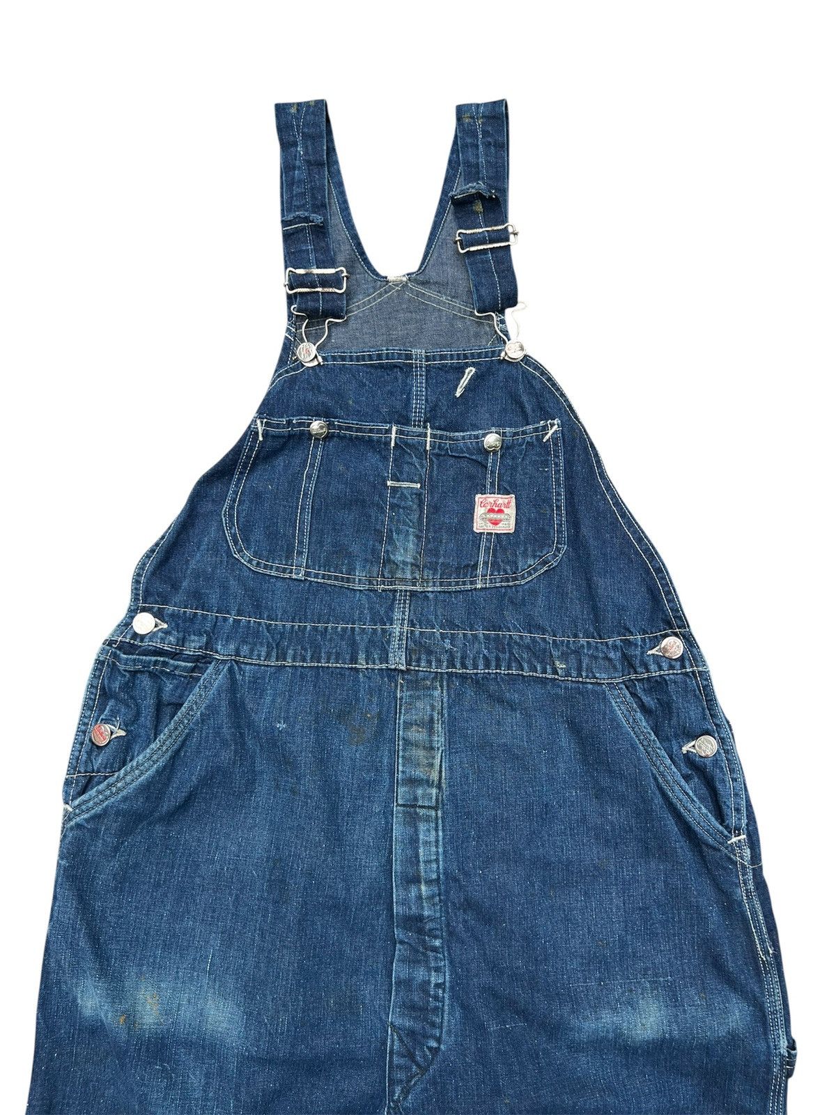Carhartt 50s Carhartt Overalls *rare* Size US 35 - 3 Thumbnail