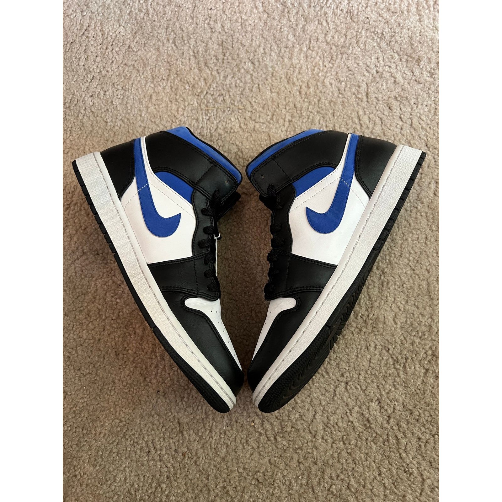 Jordan Brand Jordan 1 Mid Racer Blue Size 10.5 Size US 10.5 / EU 43-44 - 2 Thumbnail