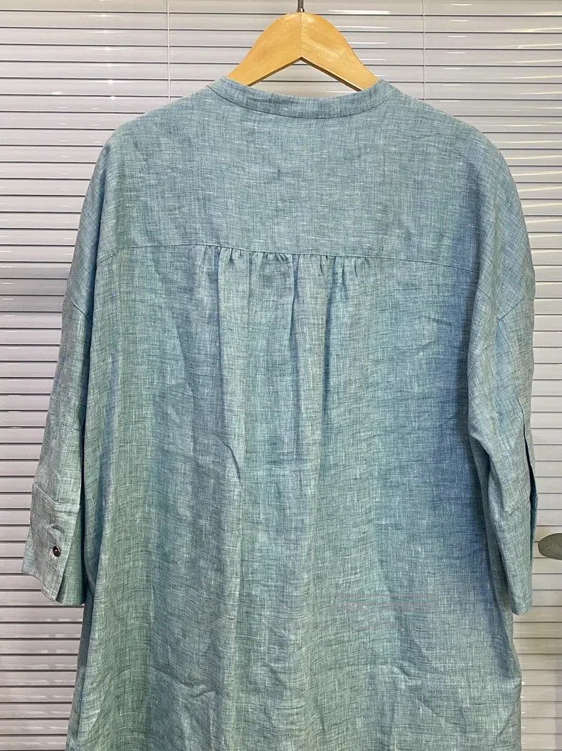 Loro Piana Loro Piana Light blue linen dress Size M / US 6-8 / IT 42-44 - 6 Thumbnail