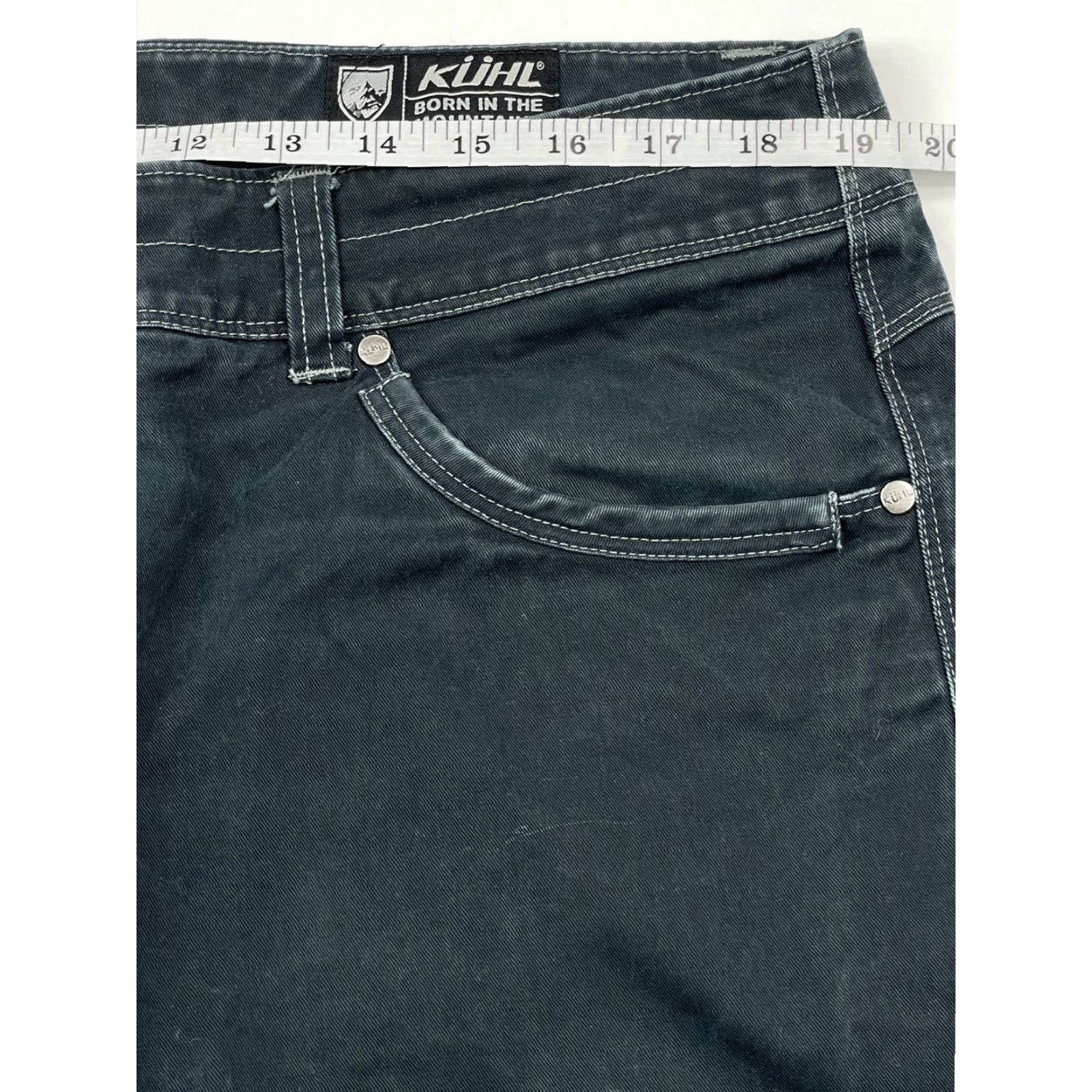 Vintage Kuhl Rydr Blue Hiking Pants 38x30 Men’s Outdoors Regular Fit Cotton Spandex Size US 38 / EU 54 - 6 Thumbnail