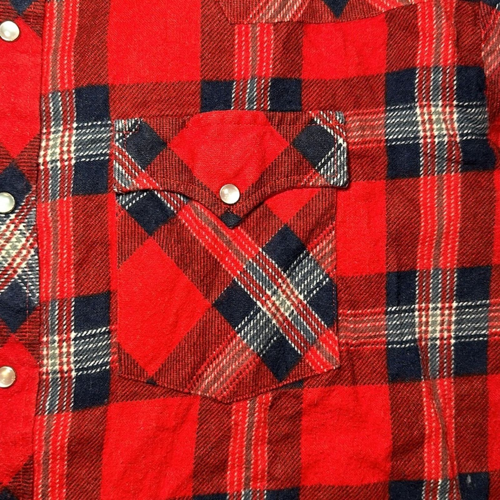 Other Stir-Ups Western Model Flannel Pearl Snap - Large Size US L / EU 52-54 / 3 - 5 Thumbnail