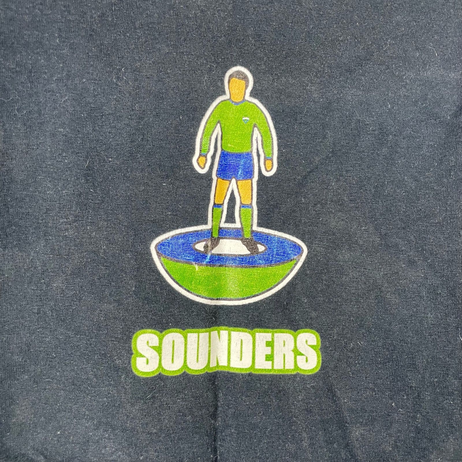 Gildan Seattle Sounders Navy Blue Subbuteo Graphic T-Shirt - 2XL Size US XXL / EU 58 / 5 - 3 Thumbnail