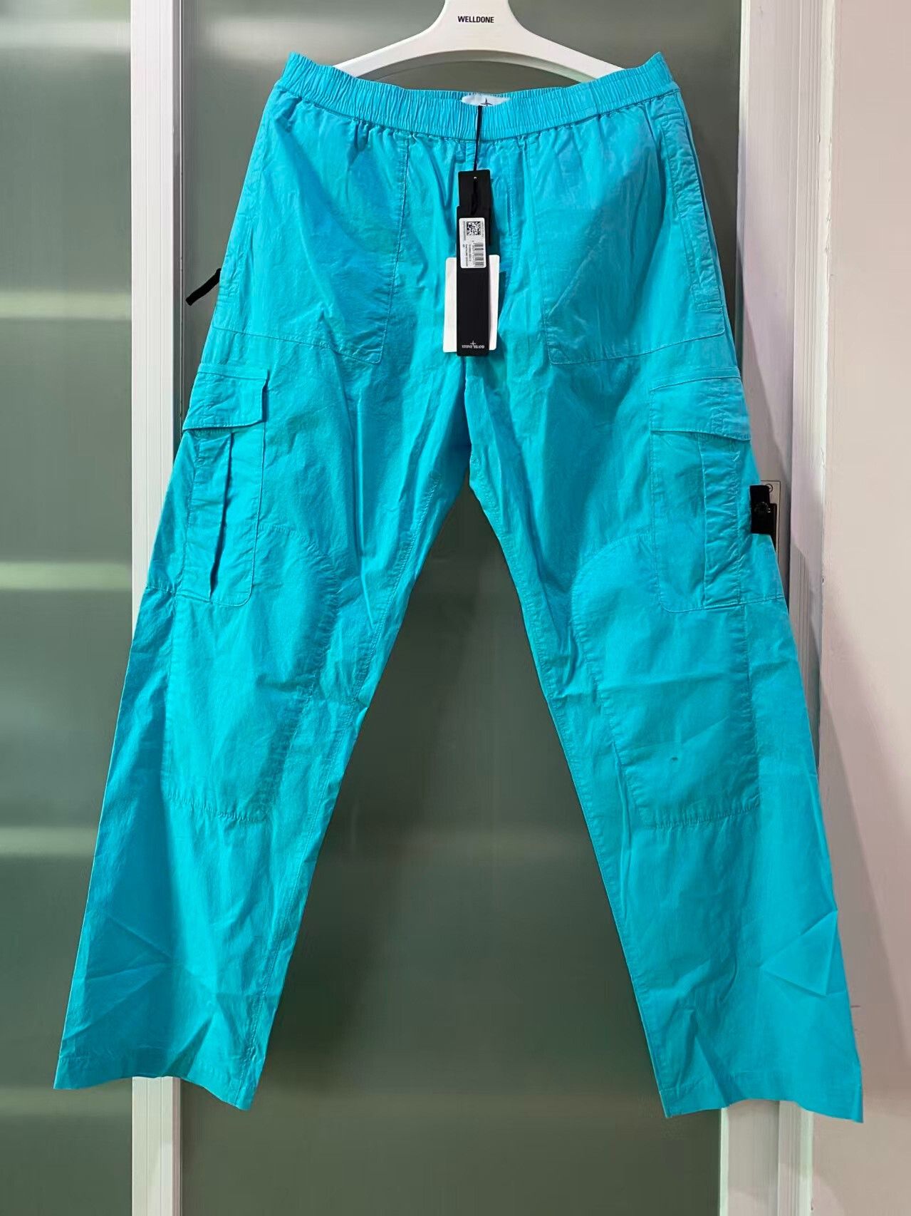 stone island elastic casual work pants