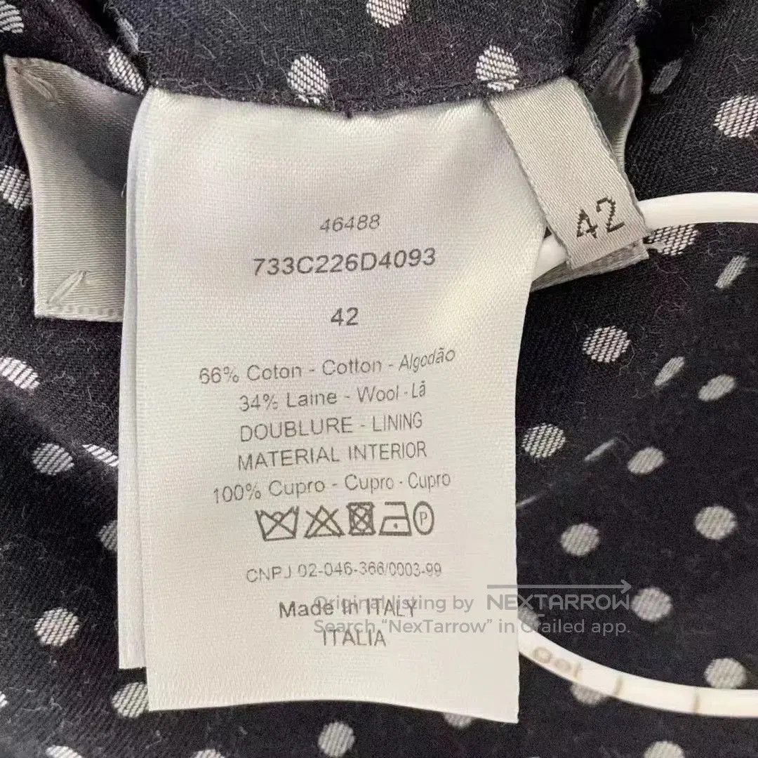 Dior Dior Polka Dot Printed Suit. Size US XS / EU 42 / 0 - 4 Thumbnail