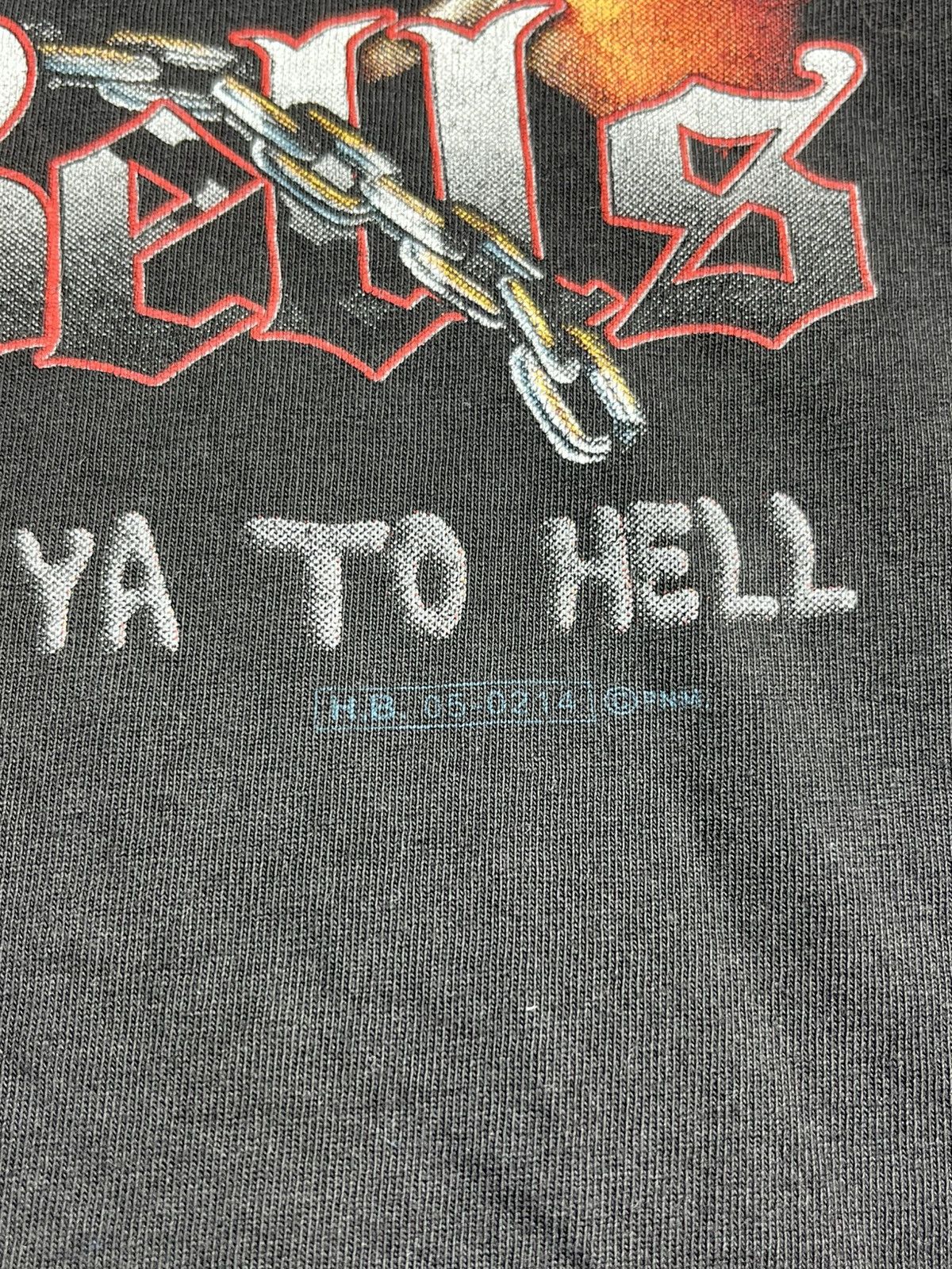 AC/DC ACDC Hells Bells Band Tee Big Graphic Black XL Size US XL / EU 56 / 4 - 5 Thumbnail