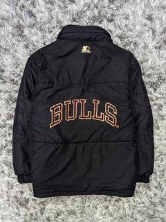 Vintage bulls outlet starter jacket