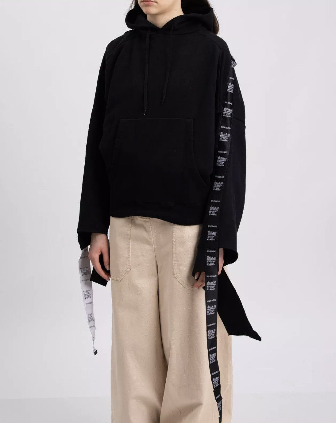 Vetements NWT - Vetements Demna Era Washtag Strips Hoodie Size US M / EU 48-50 / 2 - 13 Thumbnail