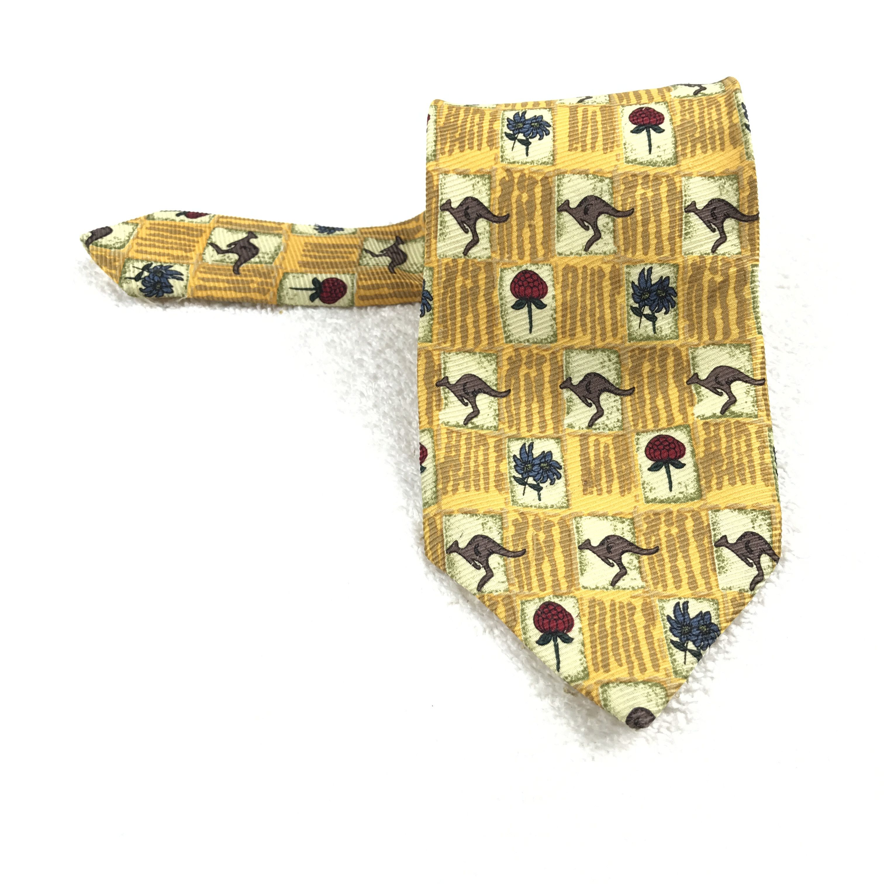 Designer × Vintage Vintage Sunshine Ties Polyester Necktie Size ONE SIZE - 1 Thumbnail