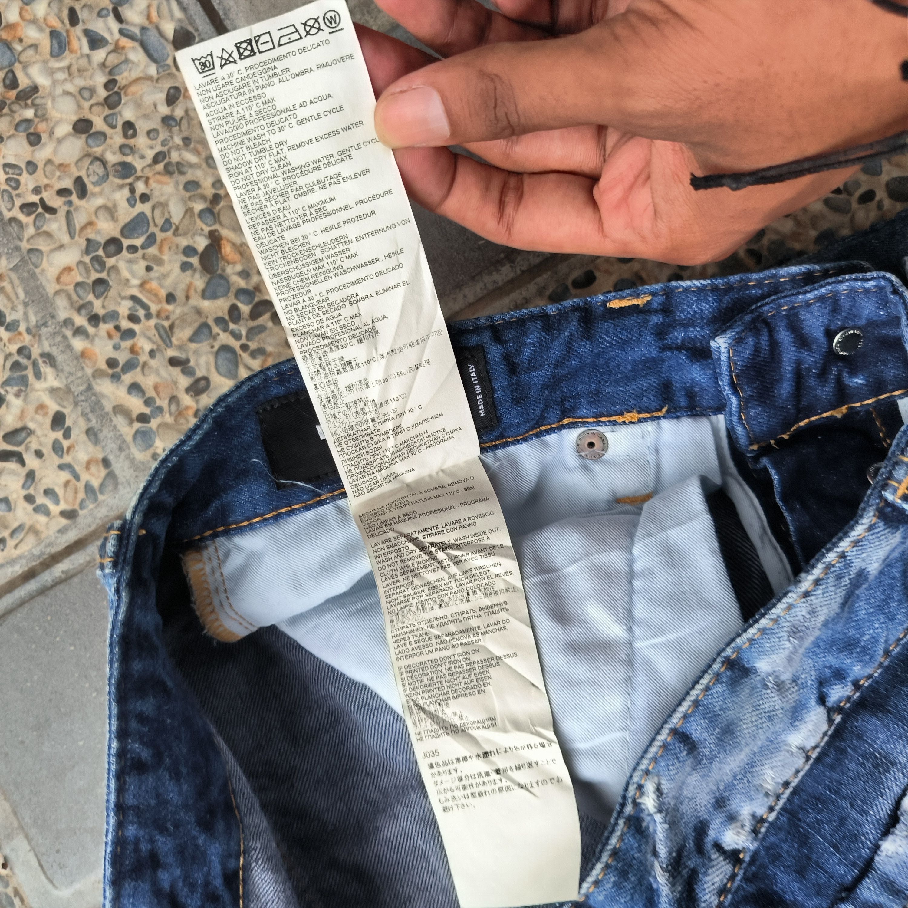 Dsquared2 DSQUARED2 Distressed Jeans Size US 31 - 5 Thumbnail