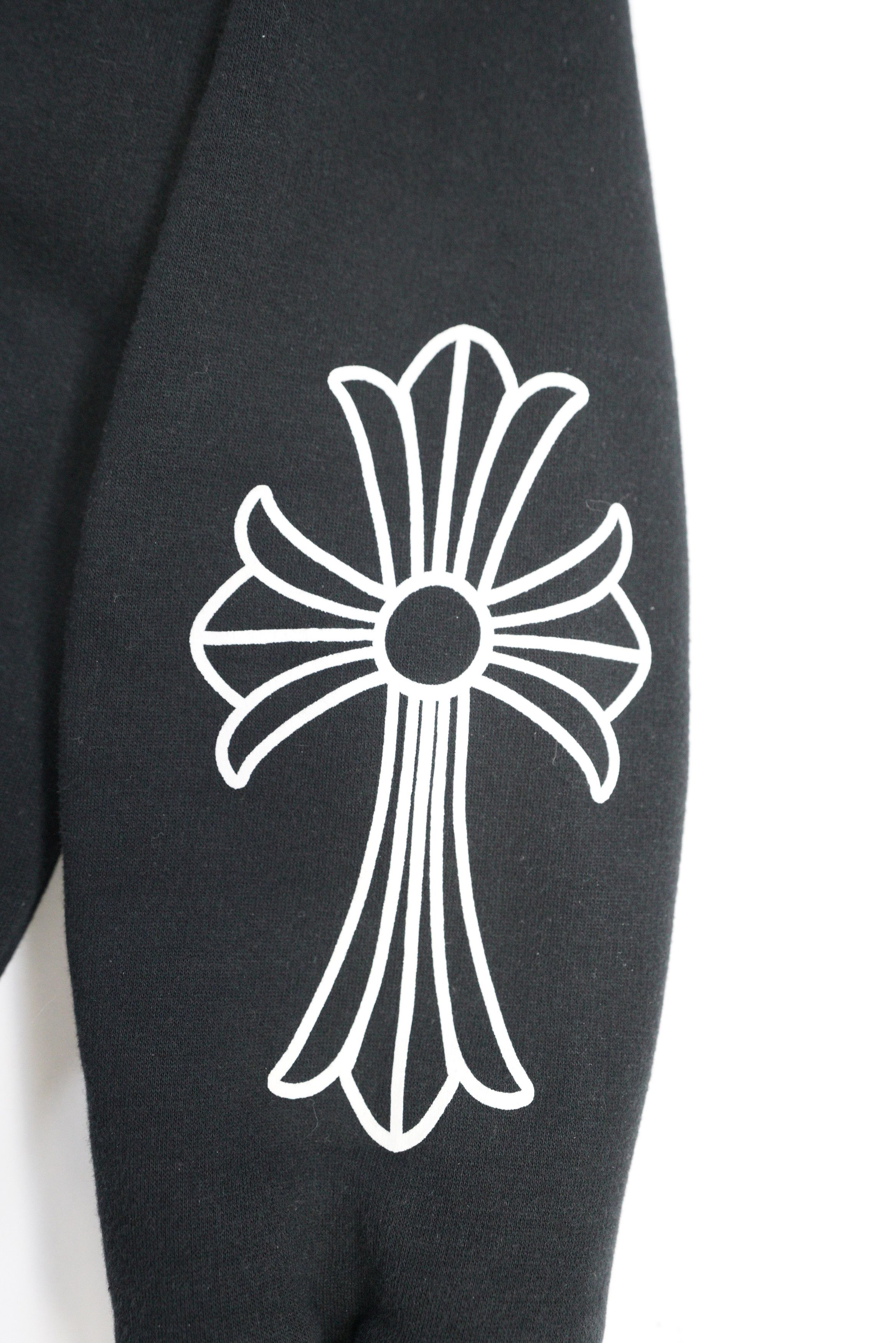 Chrome Hearts Chrome Hearts Vintage Srcoll Logo Waffle Cross Zip-Up Hoodie Size US S / EU 44-46 / 1 - 9 Thumbnail