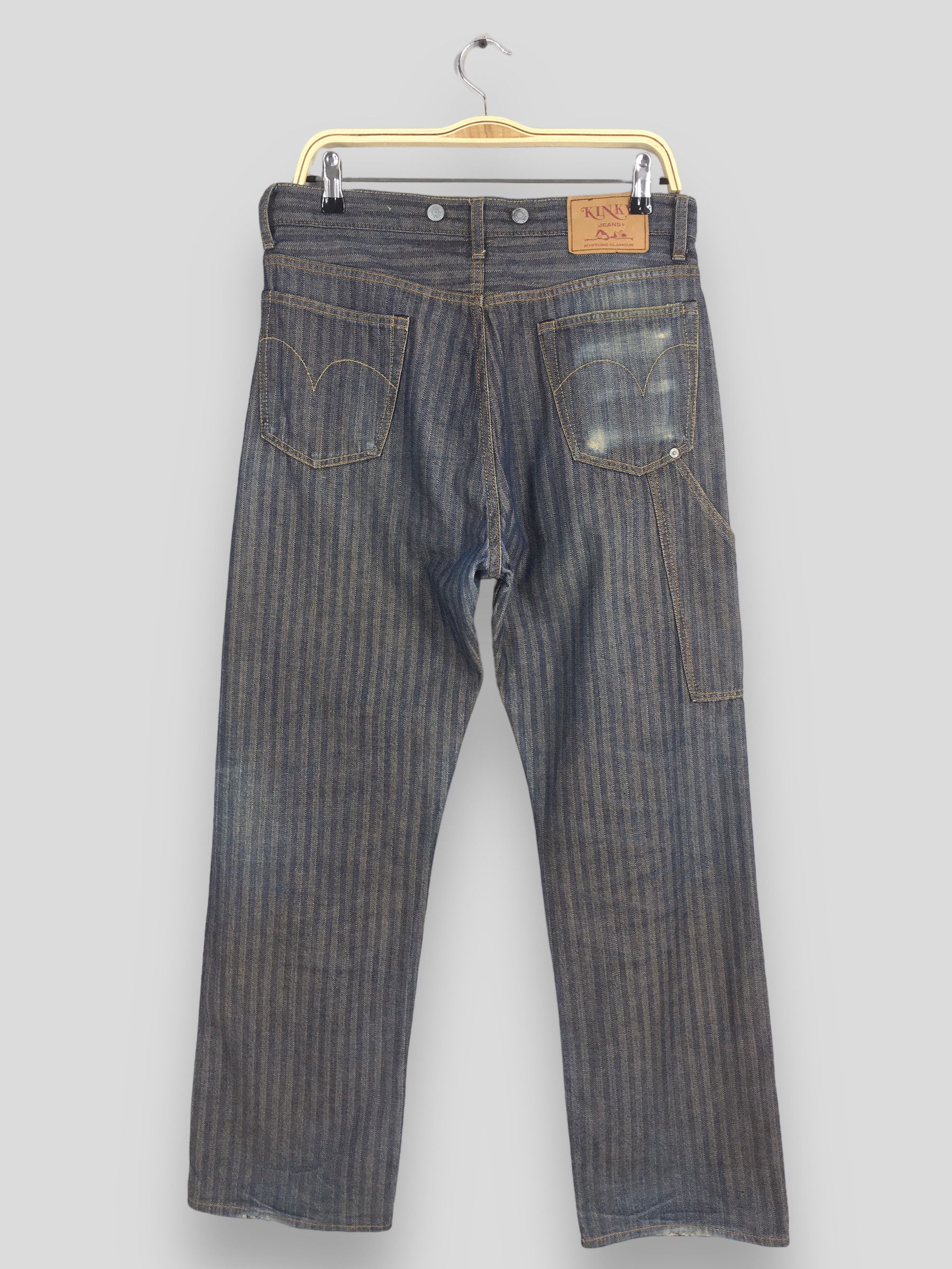 Hysteric Glamour Size 31x29 Hysteric Glamour Herringbone Carpenter S1697 Size US 31 - 8 Thumbnail