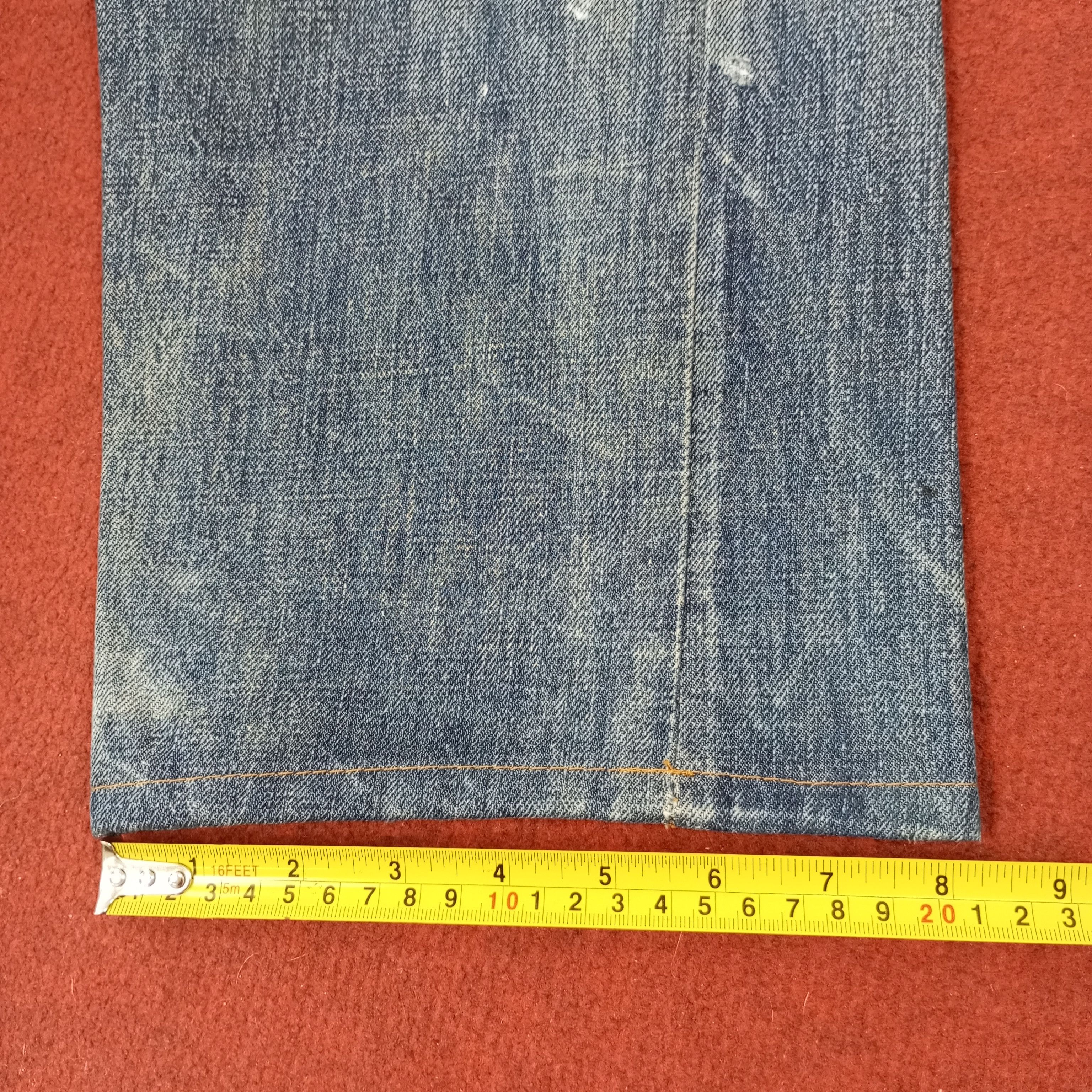 Japanese Brand × Vintage Evisu Fashion Style Streetwear Custom Daicock Jeans C217N25 Size US 28 / EU 44 - 11 Thumbnail