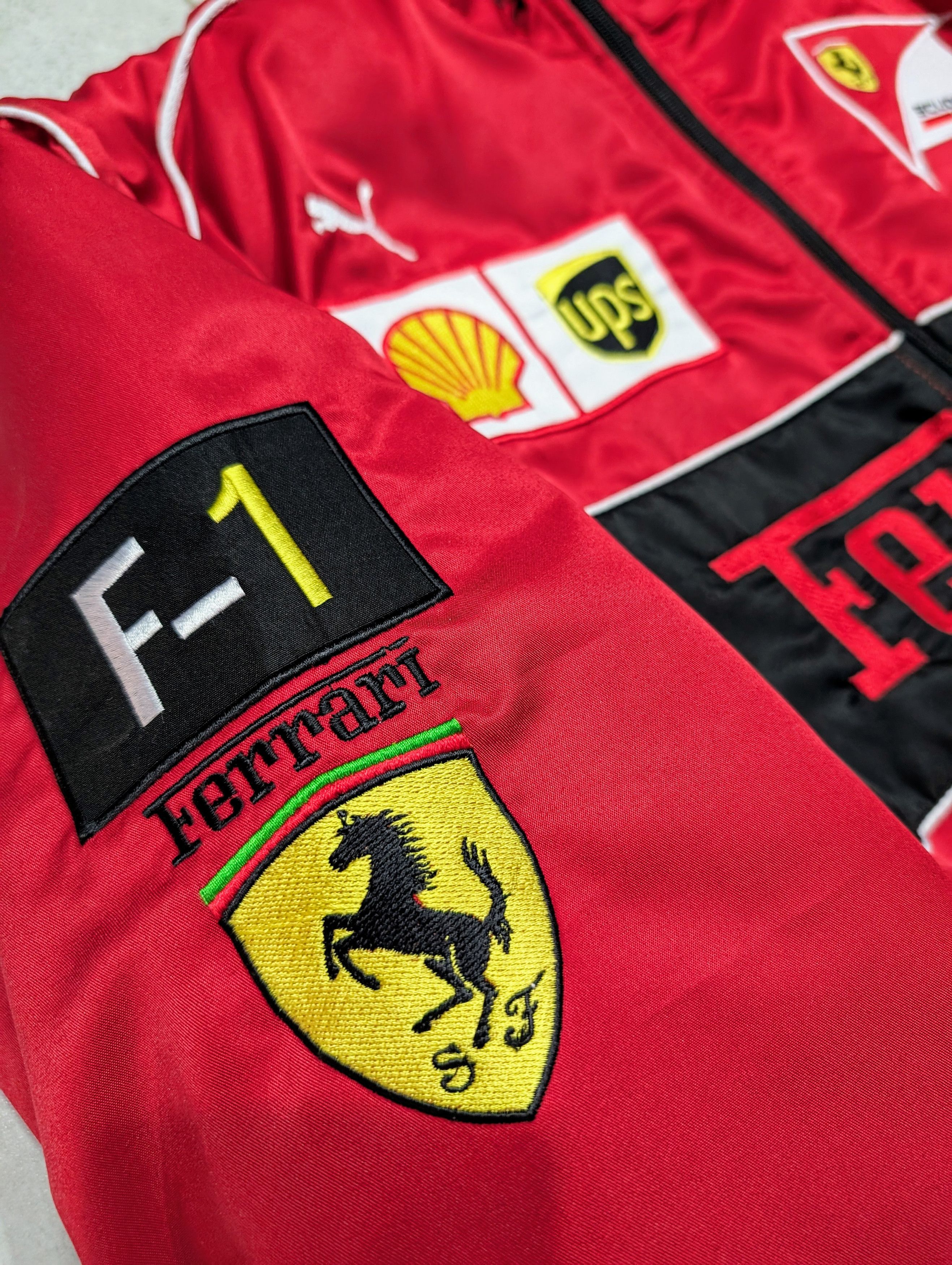 Ferrari 🔥 FERRARI ADULT F1 RACING JACKET VINTAGE Y2K FORMULA 1 Size US L / EU 52-54 / 3 - 5 Thumbnail