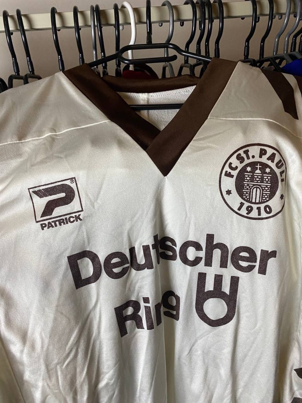 Vintage Patrick St.Pauli 1992 vintage jersey rare Size US L / EU 52-54 / 3 - 6 Thumbnail