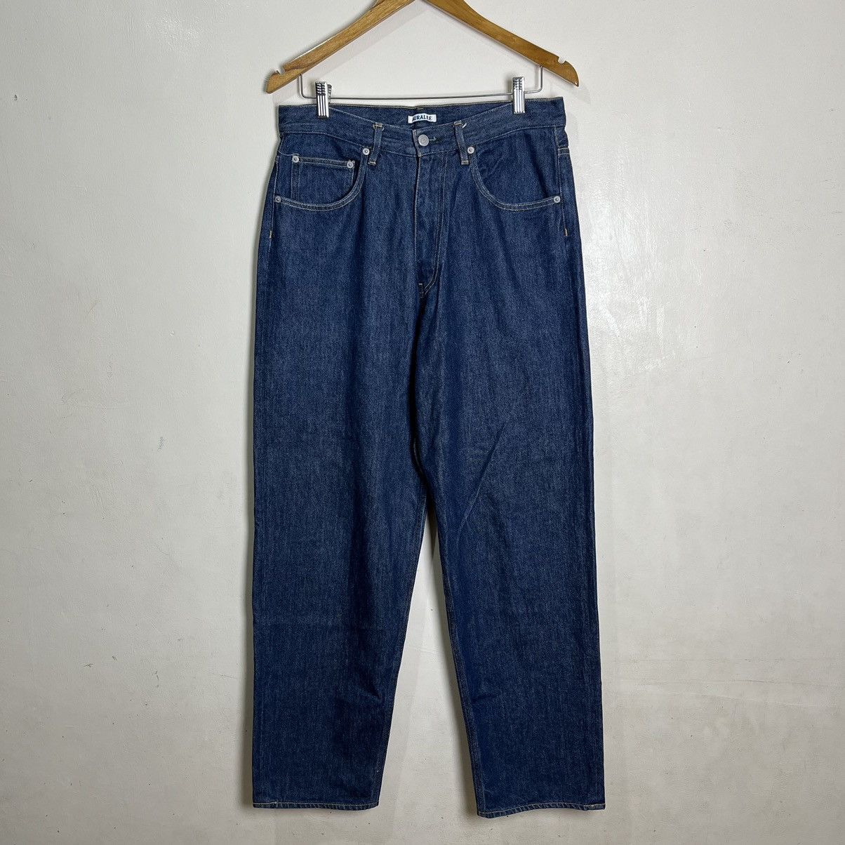 Auralee Auralee 24AW Heavy Faded Painter Black Size 5 | Grailed