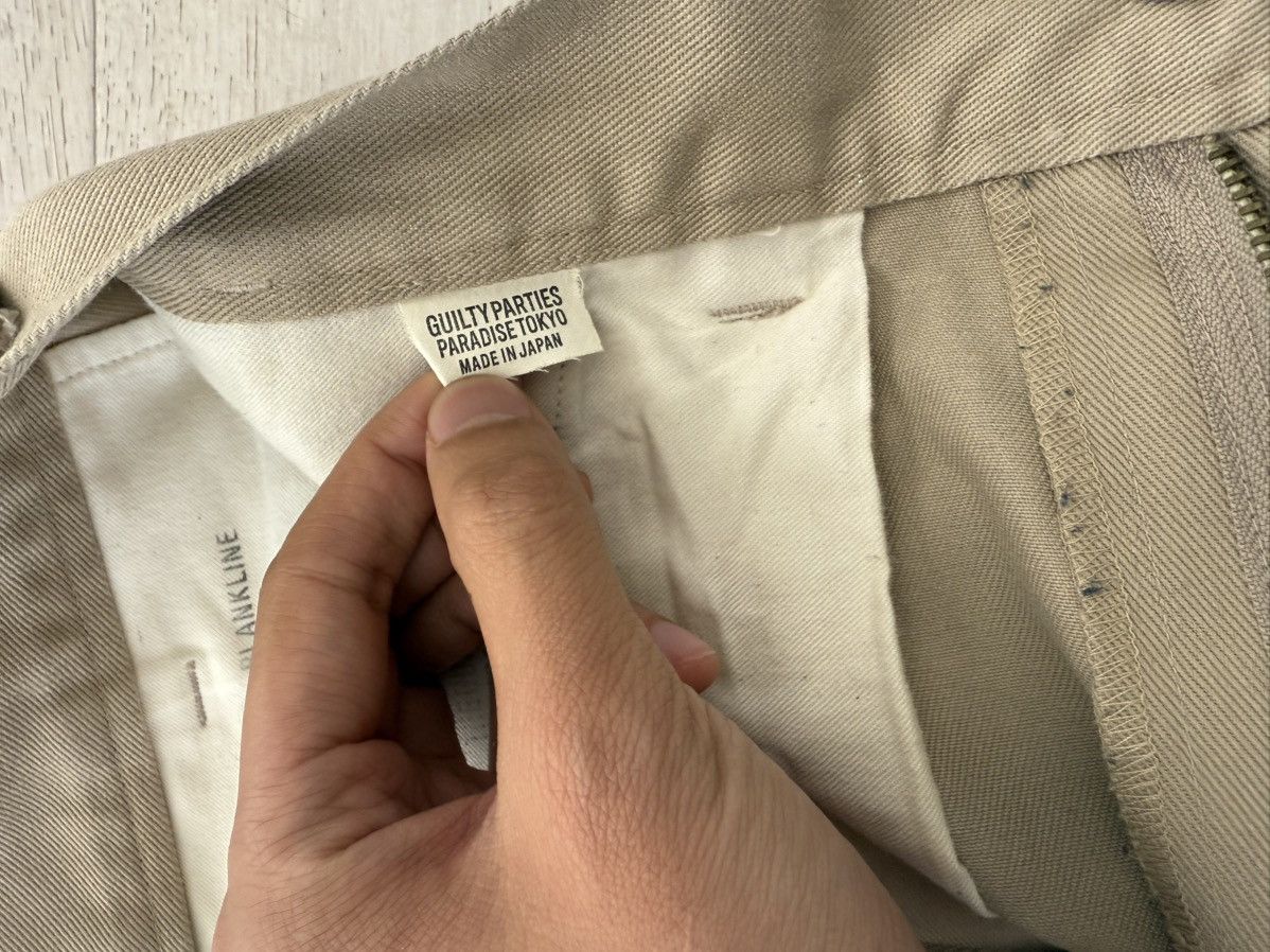 Wacko Maria Wacko Maria Beige ‘Guilty Parties’ Zack Skate Trousers Size US 30 / EU 46 - 4 Thumbnail