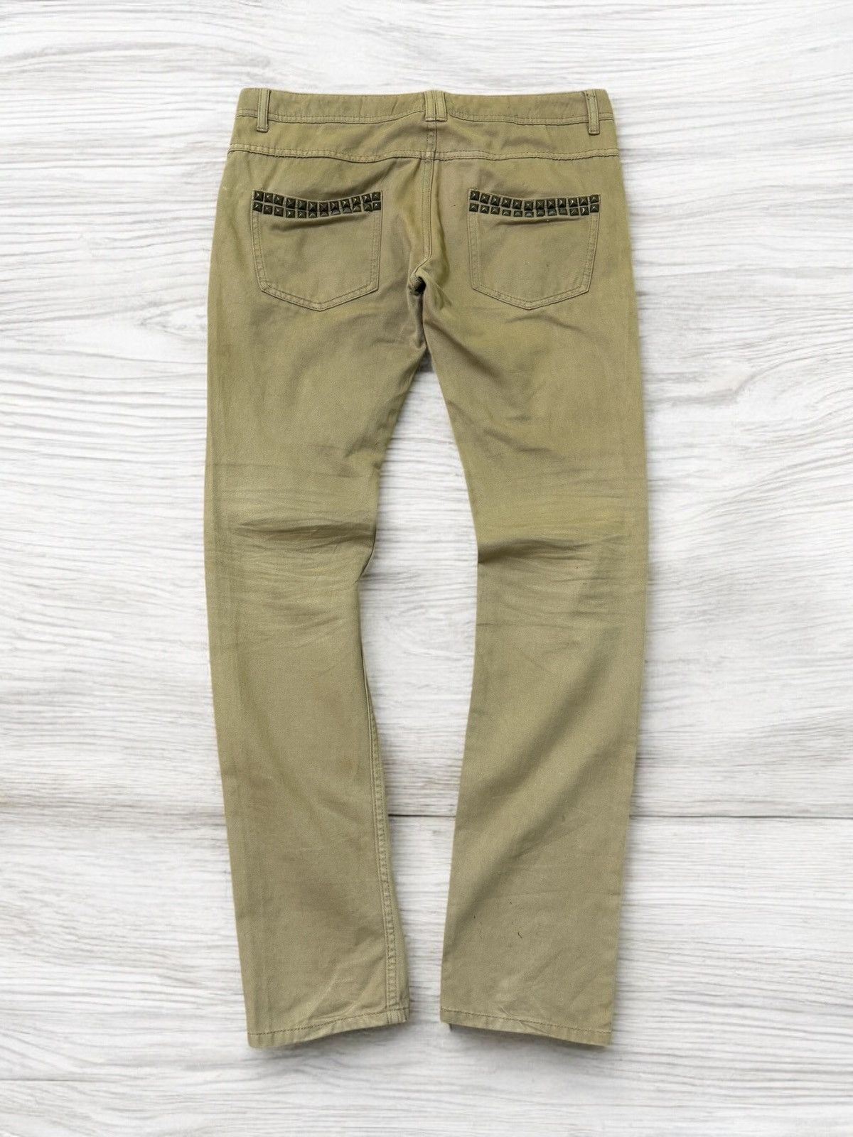 Hysteric Glamour GLAD NEWS STUDDED CLAW MARKS At POCKET PANT Size US 33 - 2 Thumbnail