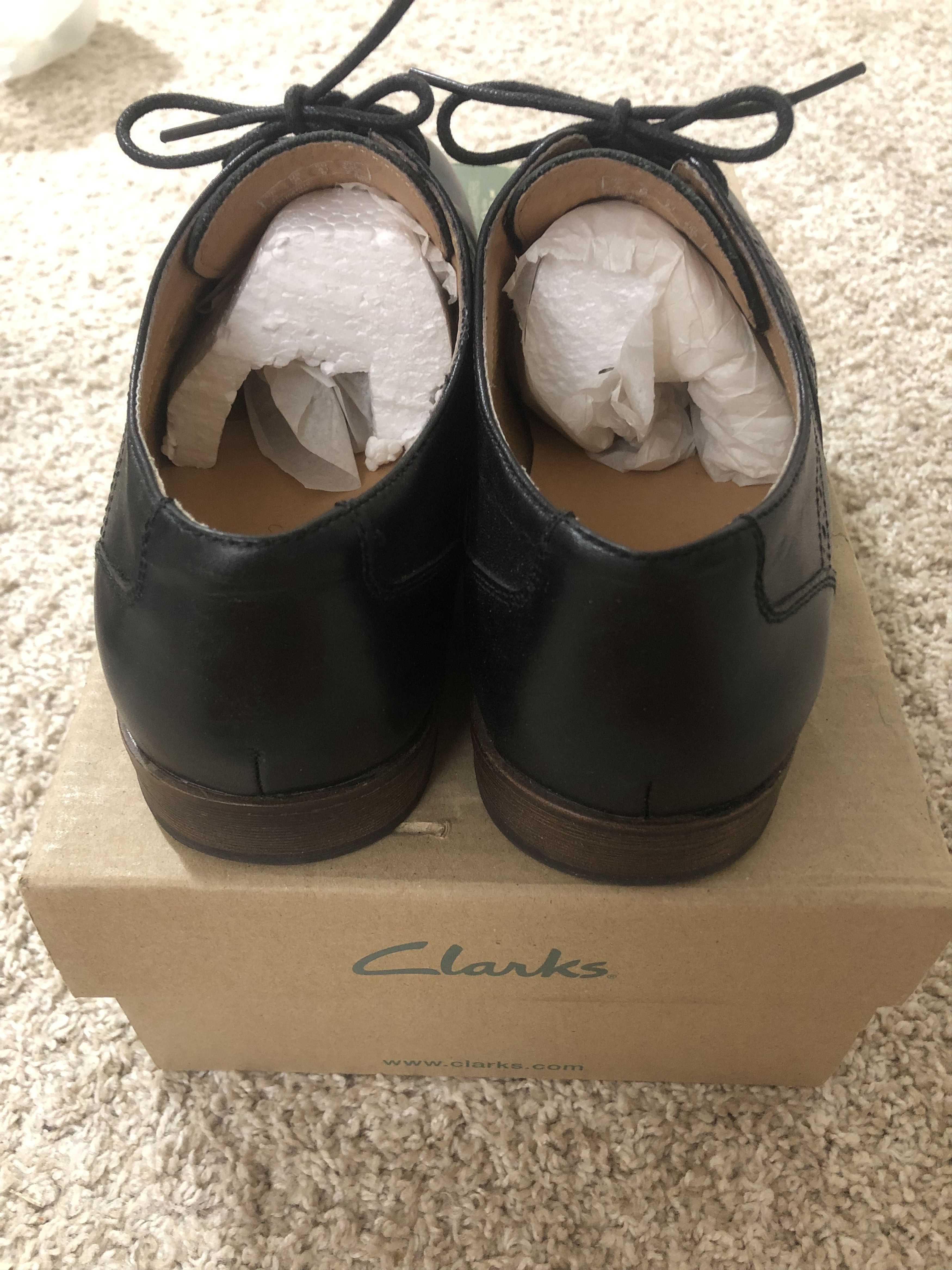 Clarks Clarks Men’s Wing tip dress shoes Size US 8 / EU 41 - 2 Thumbnail