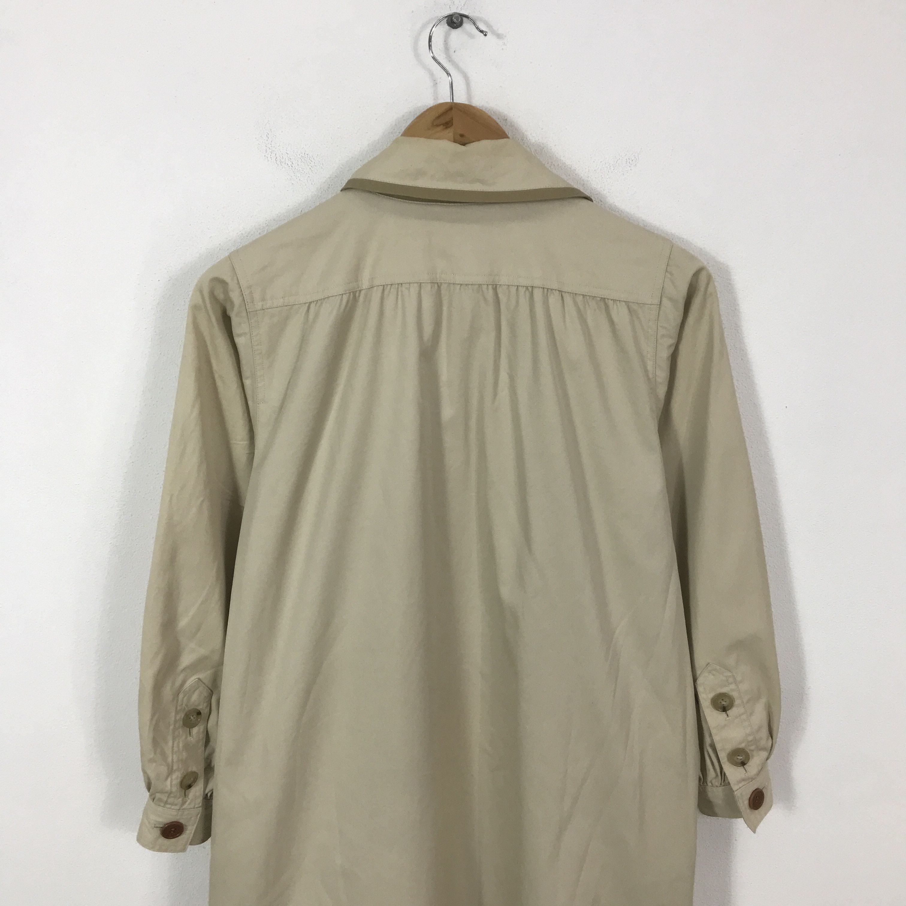 Yves Saint Laurent Yves saint laurent Long Coat Jacket K73B2 Size US L / EU 52-54 / 3 - 5 Thumbnail