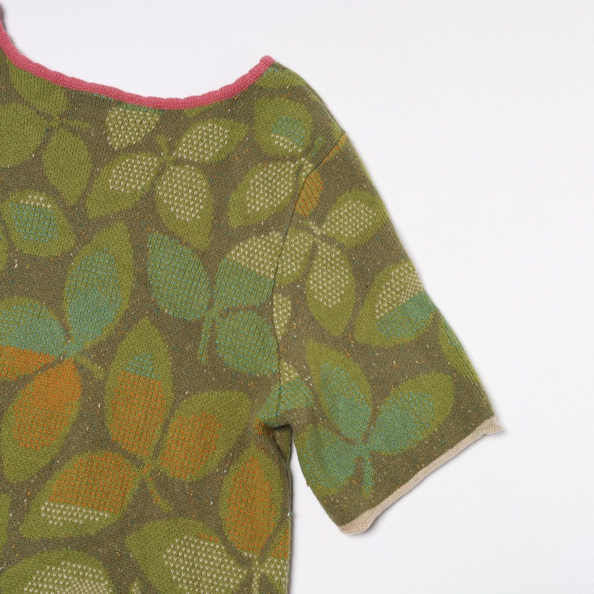 Gudrun Sjoden Gudrun Sjoden Wool Cotton Flowers Floral Print Sweater Top Size L / US 10 / IT 46 - 8 Thumbnail