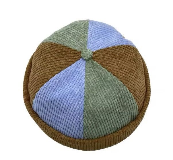 Japanese Brand Corduroy Brimless Melon Hat Size ONE SIZE - 4 Thumbnail