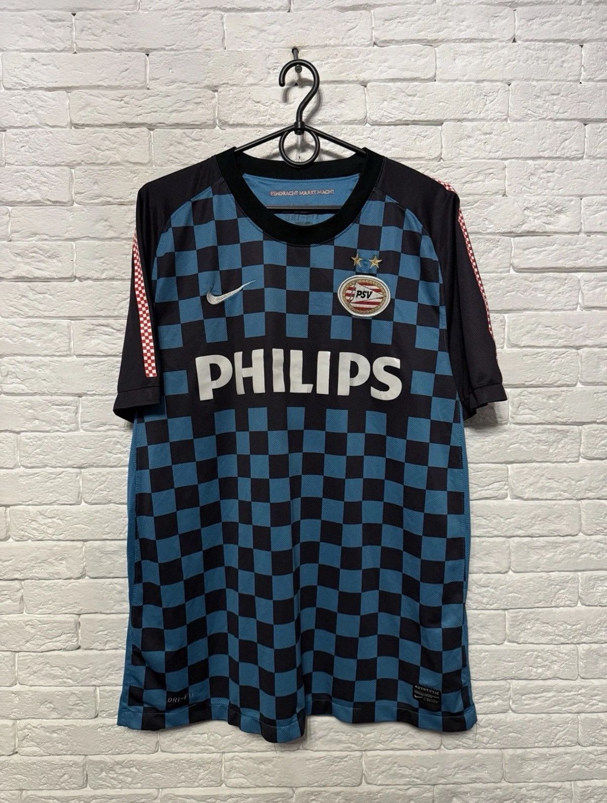 Nike Nike PSV Eindhoven 11/12 Jersey Away Football Shirt Sz L Size US L / EU 52-54 / 3 - 1 Thumbnail