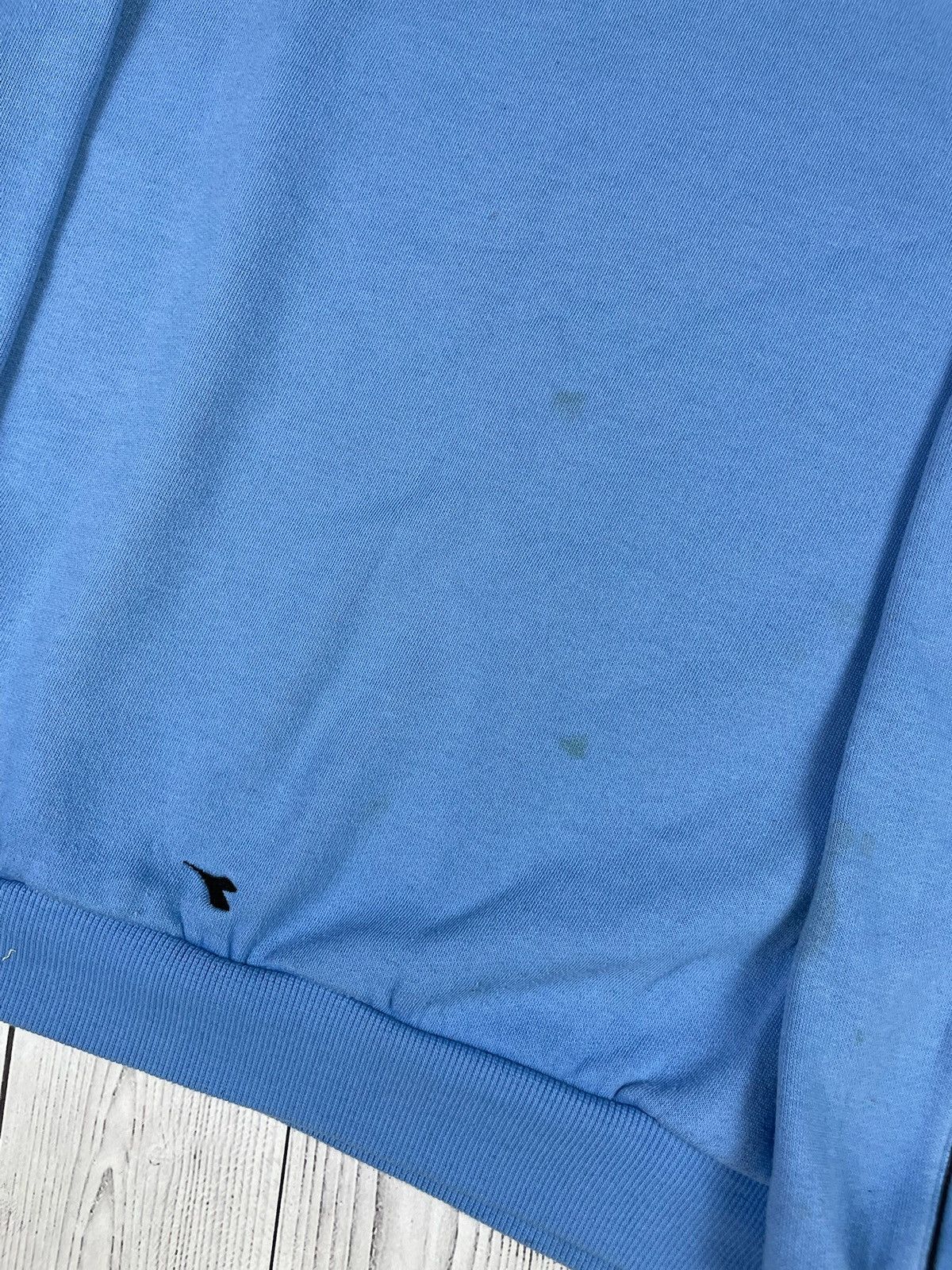 Vintage Vintage Aston Villa soccer sweatshirt blue Diadora Rover S Size US S / EU 44-46 / 1 - 4 Thumbnail