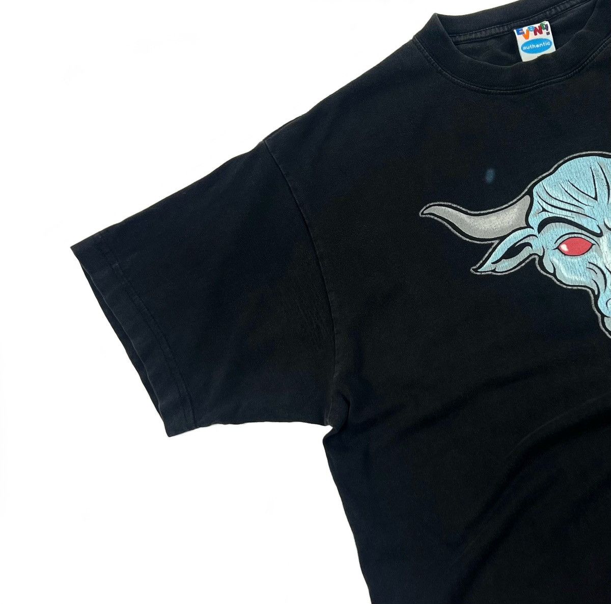 Vintage × WWE × WWF Vintage WWE WWF Wrestling 1998 T-Shirt The Rock Layin Size US M / EU 48-50 / 2 - 11 Thumbnail