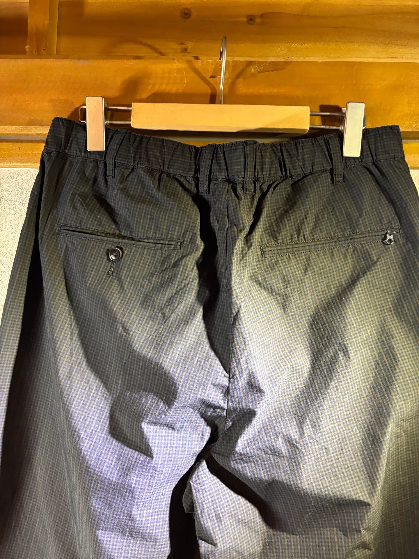 Beams Plus beams plus 25ss nylon double pleat pants L 95% new Size US 34 / EU 50 - 7 Thumbnail