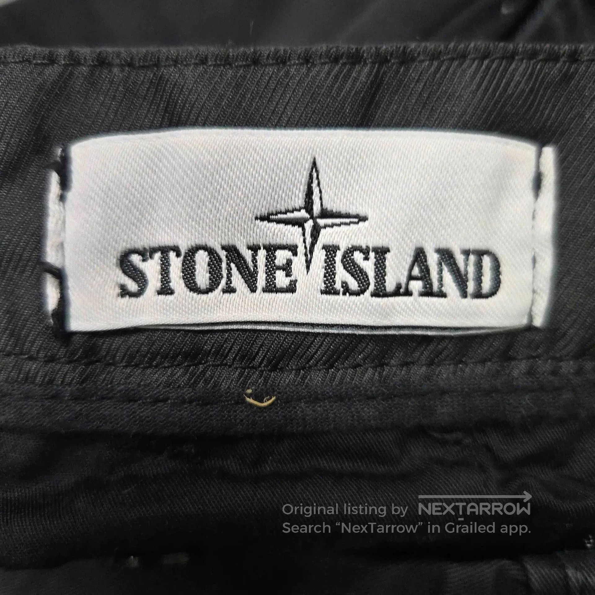 Stone Island stone island slim fit cargo pants black. Size US 28 / EU 44 - 4 Thumbnail