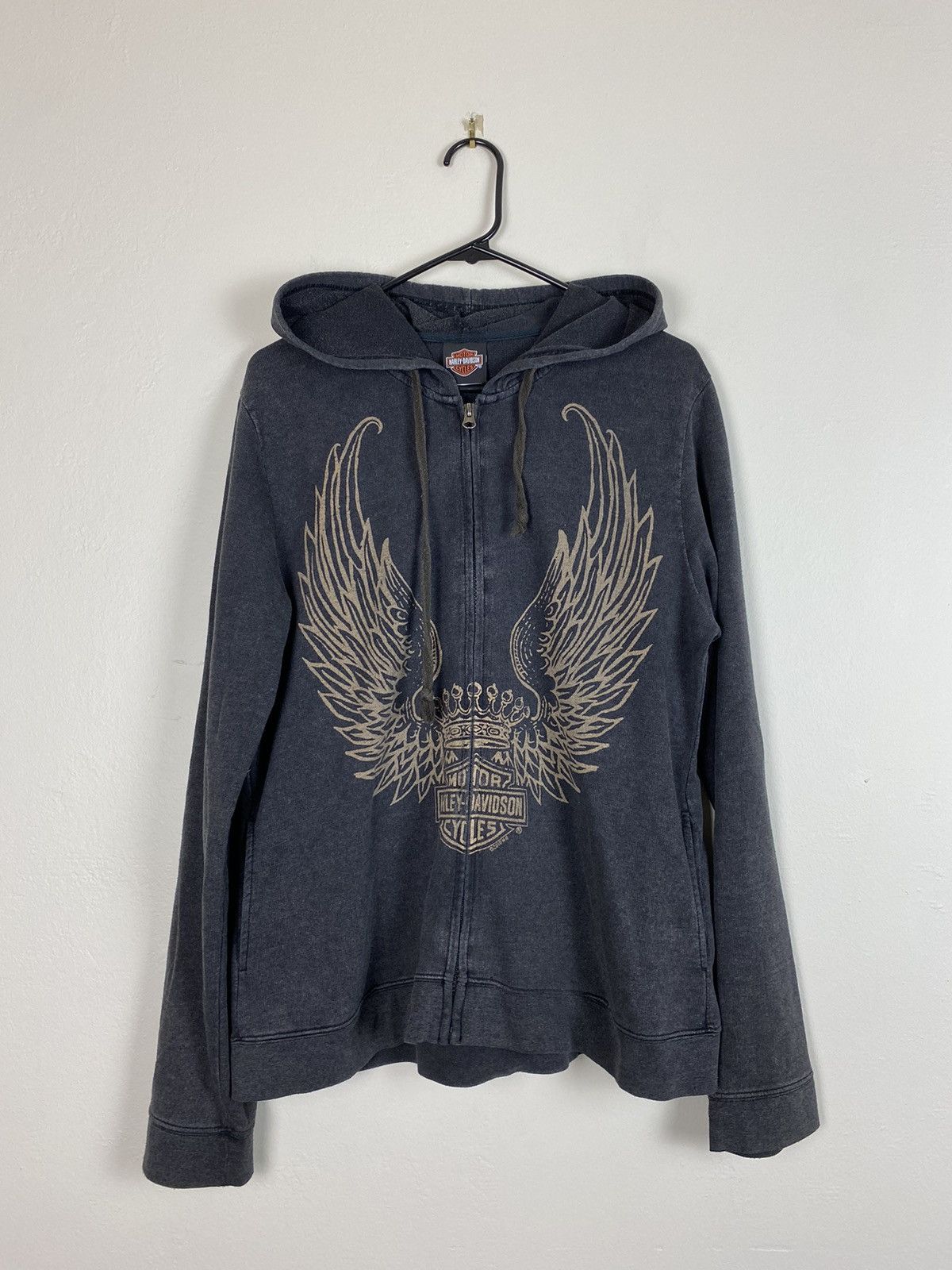 Harley Davidson × Streetwear × Vintage VINTAGE FADED HARLEY