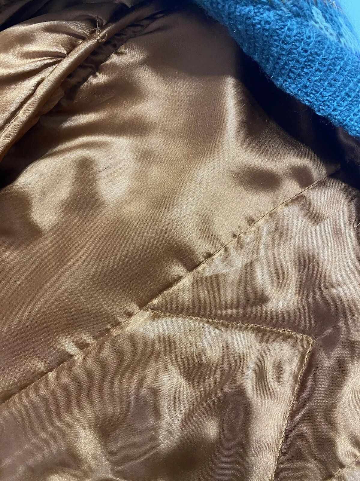 Escada Escada RARE Vintage Metallic Chevron Knit Bomber Jacket 80s Size M / US 6-8 / IT 42-44 - 15 Thumbnail