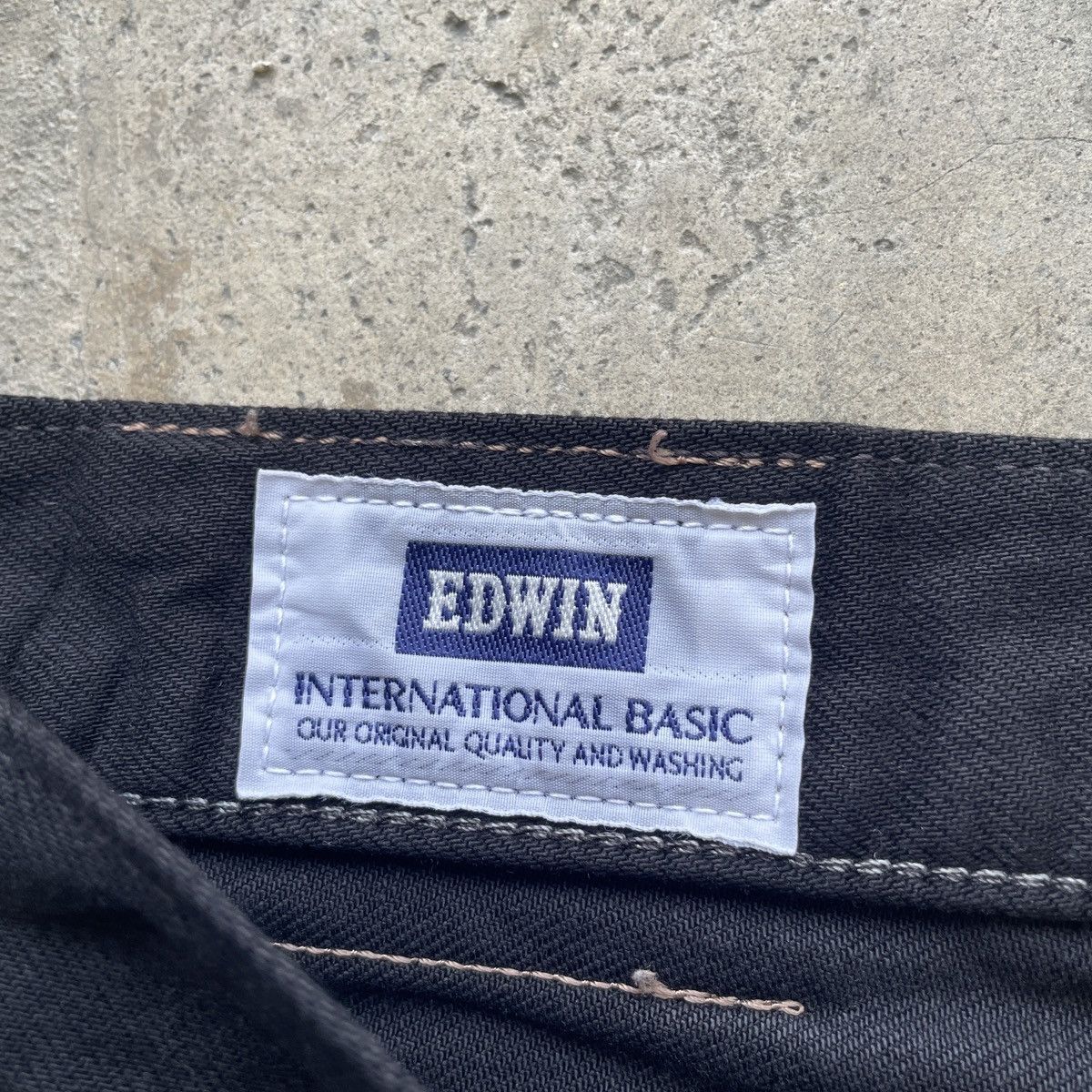 Edwin Vintage Edwin Black Denim Pants W32 Size US 32 / EU 48 - 8 Thumbnail