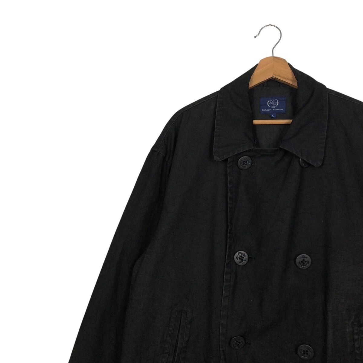 Japanese Brand × Vintage 📌Vintage Chore Jacket Double Breast Barcedos Issey Miyake Size US L / EU 52-54 / 3 - 8 Thumbnail