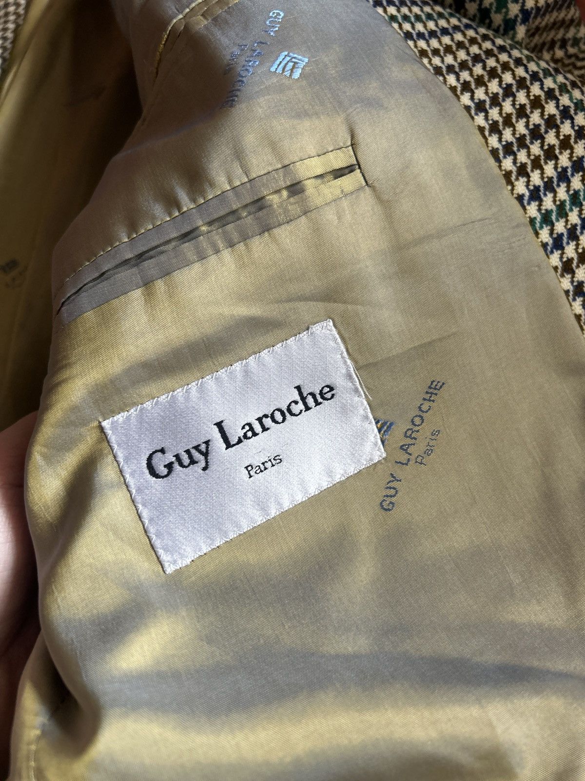 Guy Laroche × Vintage Guy laroche cashmere suit blazer wool Size 48R - 5 Thumbnail
