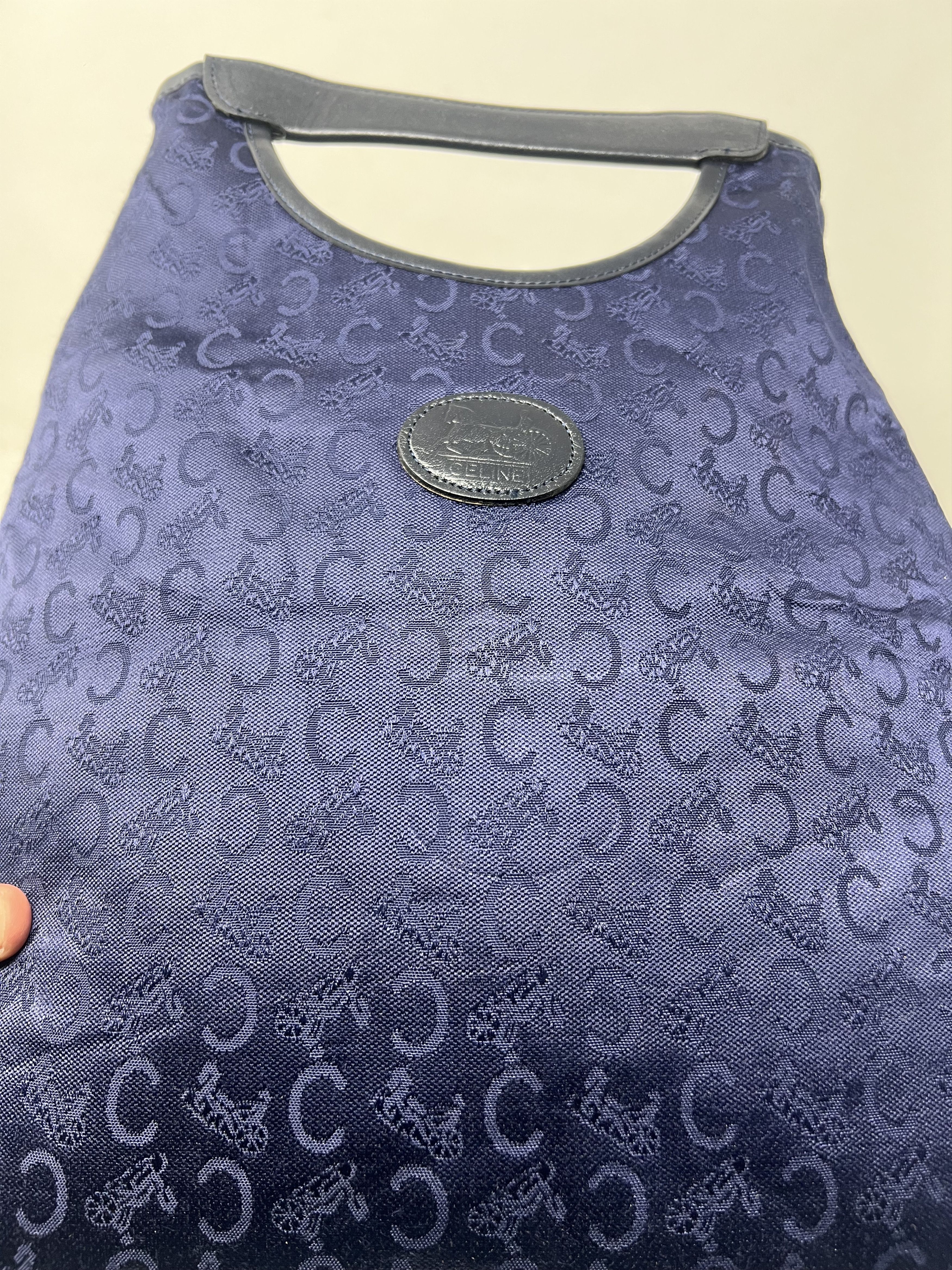 Celine Vintage Celine Noevir Canvas Tote Bag Size ONE SIZE - 12 Thumbnail