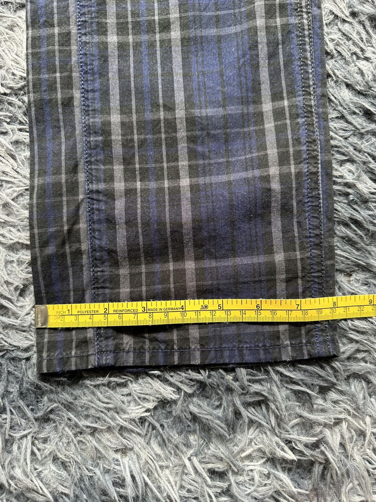 KOJIMA GENES 00's Bartack Japan Kojima Made cargo plaid pant Size US 32 / EU 48 - 15 Thumbnail