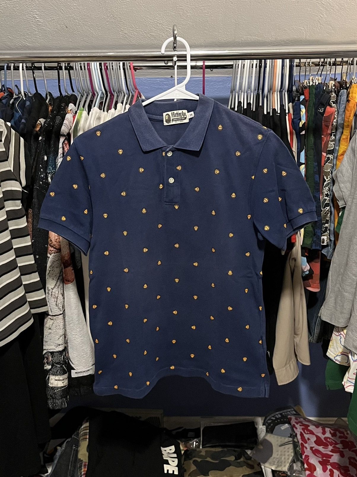 Bape Bape Milo Shirt Size US S / EU 44-46 / 1 - 1 Thumbnail